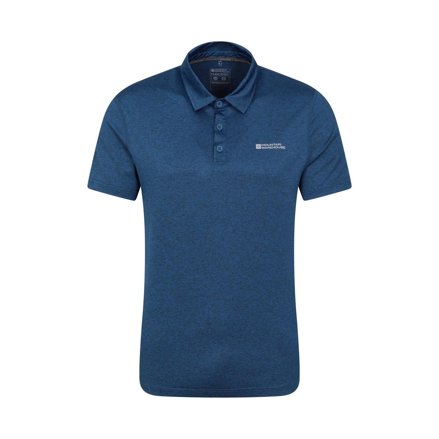 Deuce Poloshirt Herren Dunkelblau 3XL von Mountain Warehouse