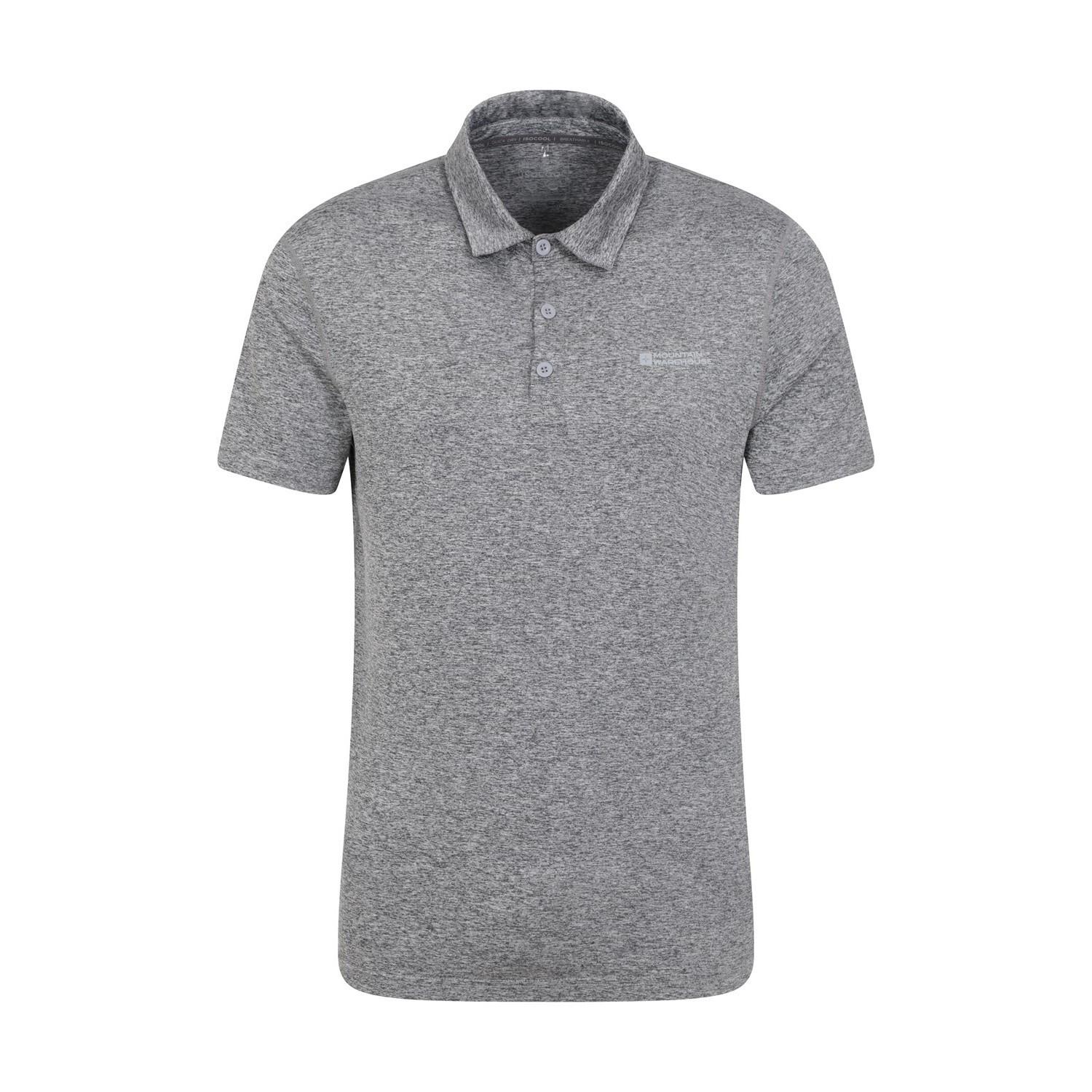 Deuce Poloshirt Herren Grau 3XL von Mountain Warehouse