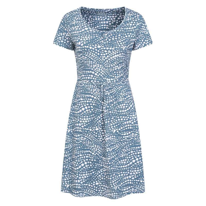 Essentials Lora Kleid Mit Ausgestelltem Rock Damen Blau 46 von Mountain Warehouse