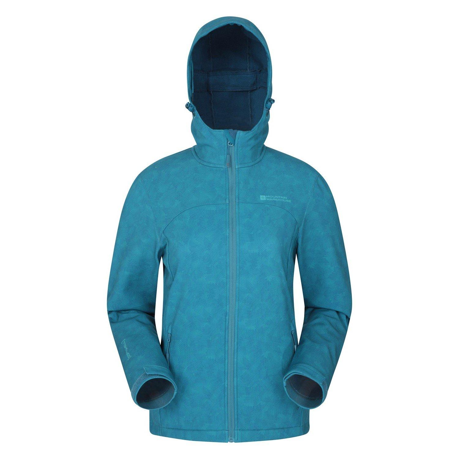 Exodus Softshelljacke Wasserbeständig Damen Taubenblau 30 von Mountain Warehouse