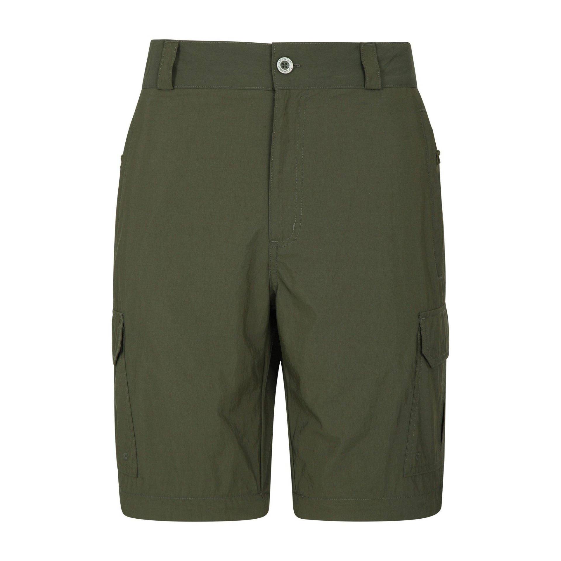 Explore Cargoshorts Herren Grün W34 von Mountain Warehouse