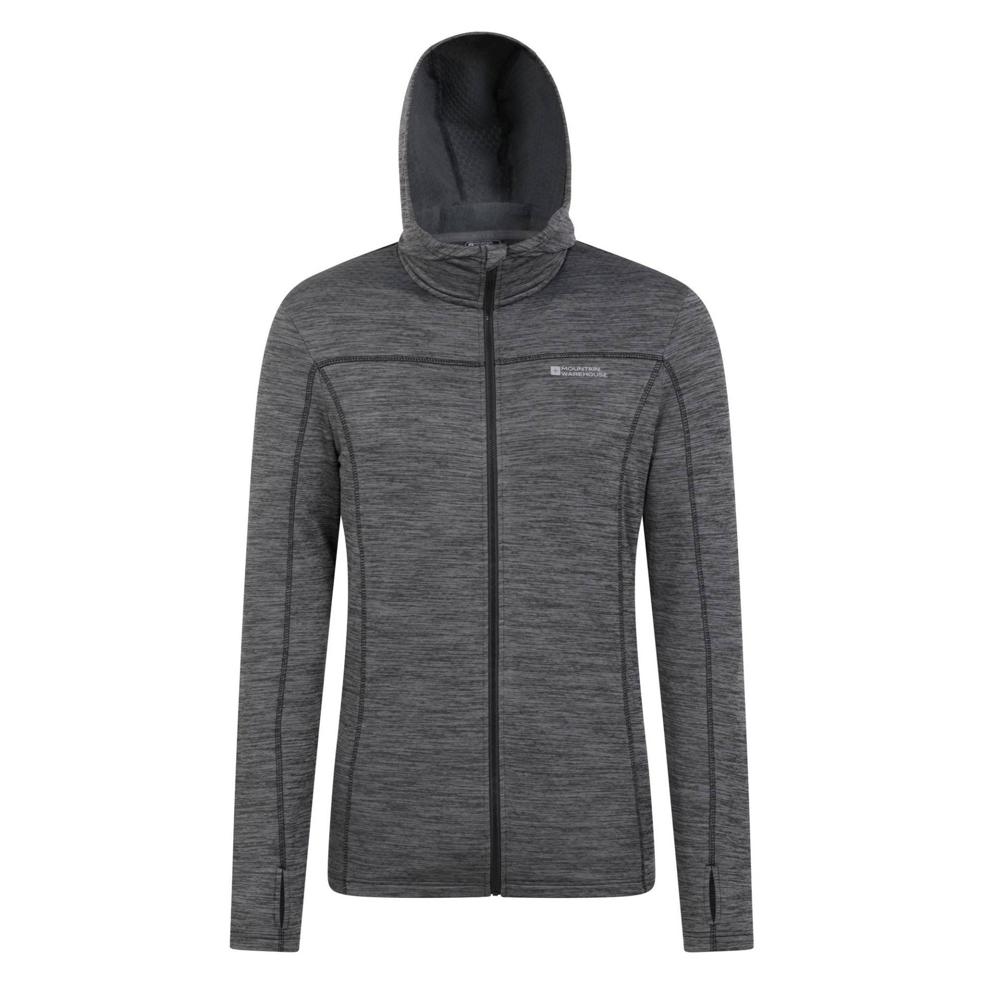 Finsbury Kapuzenpullover Herren Grau 3XL von Mountain Warehouse