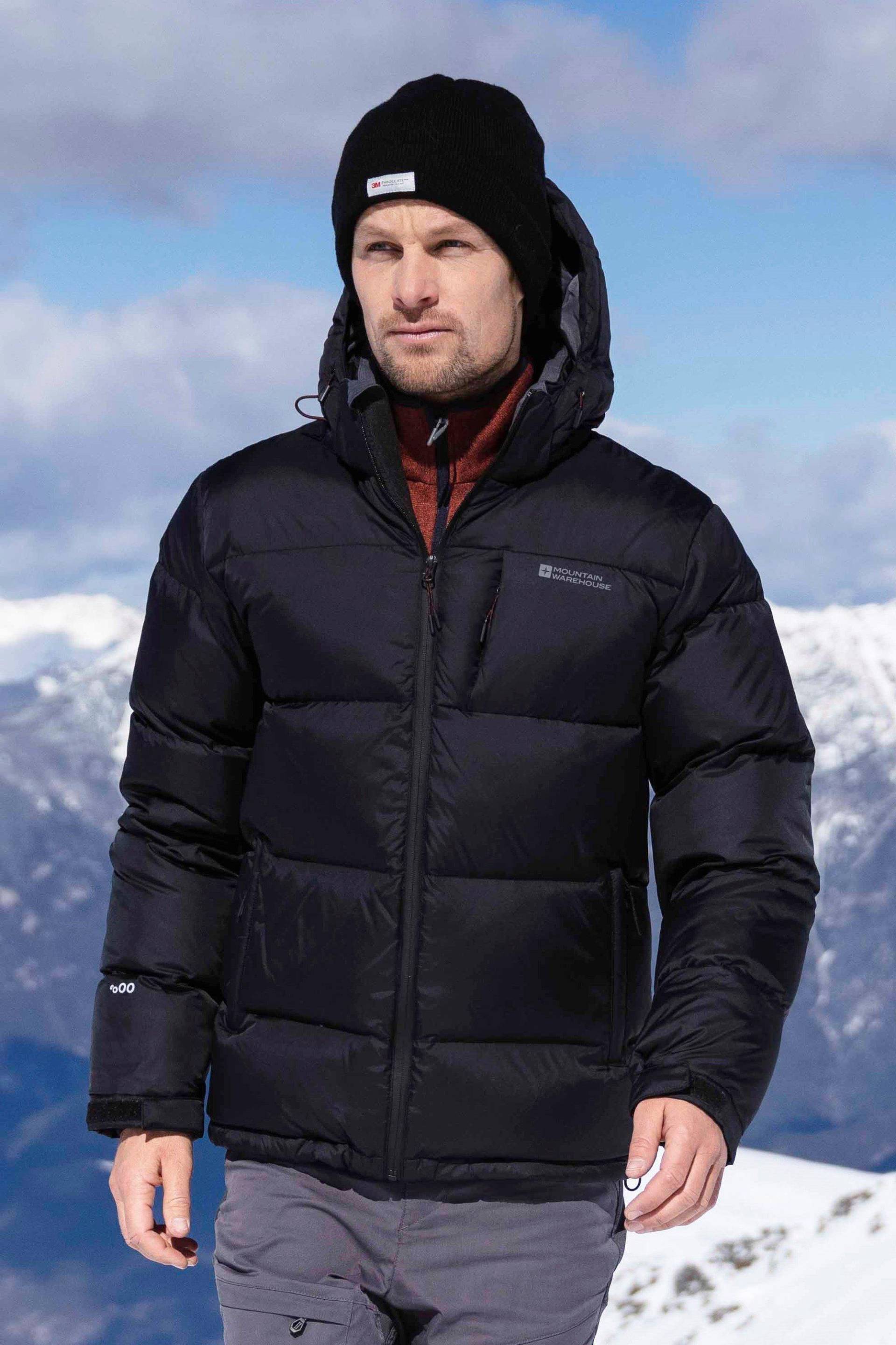 Frost Ii Extreme Daunenjacke Herren Schwarz XXL von Mountain Warehouse