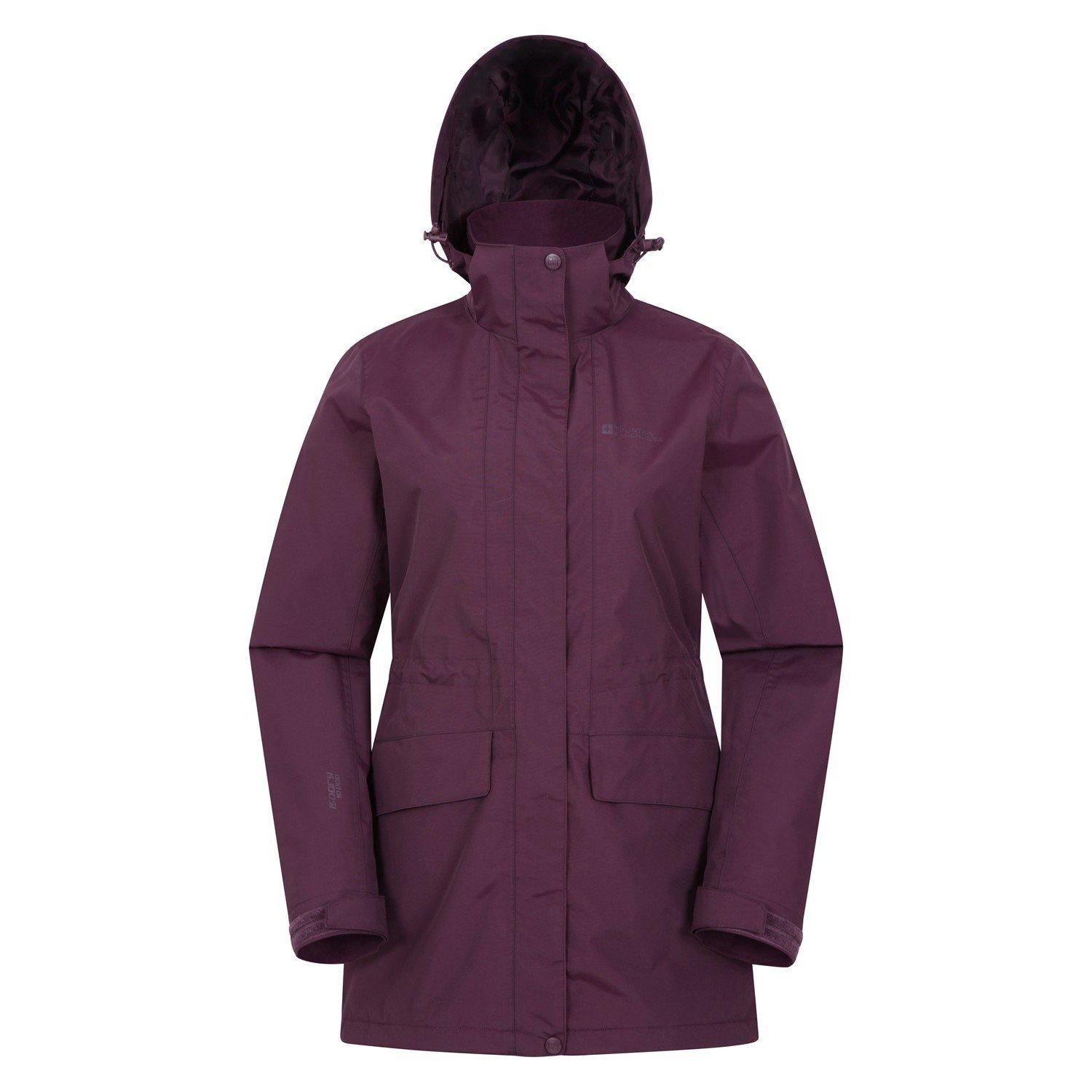 Glacial Extreme Jacke, Wasserfest Damen Weinrot 32 von Mountain Warehouse