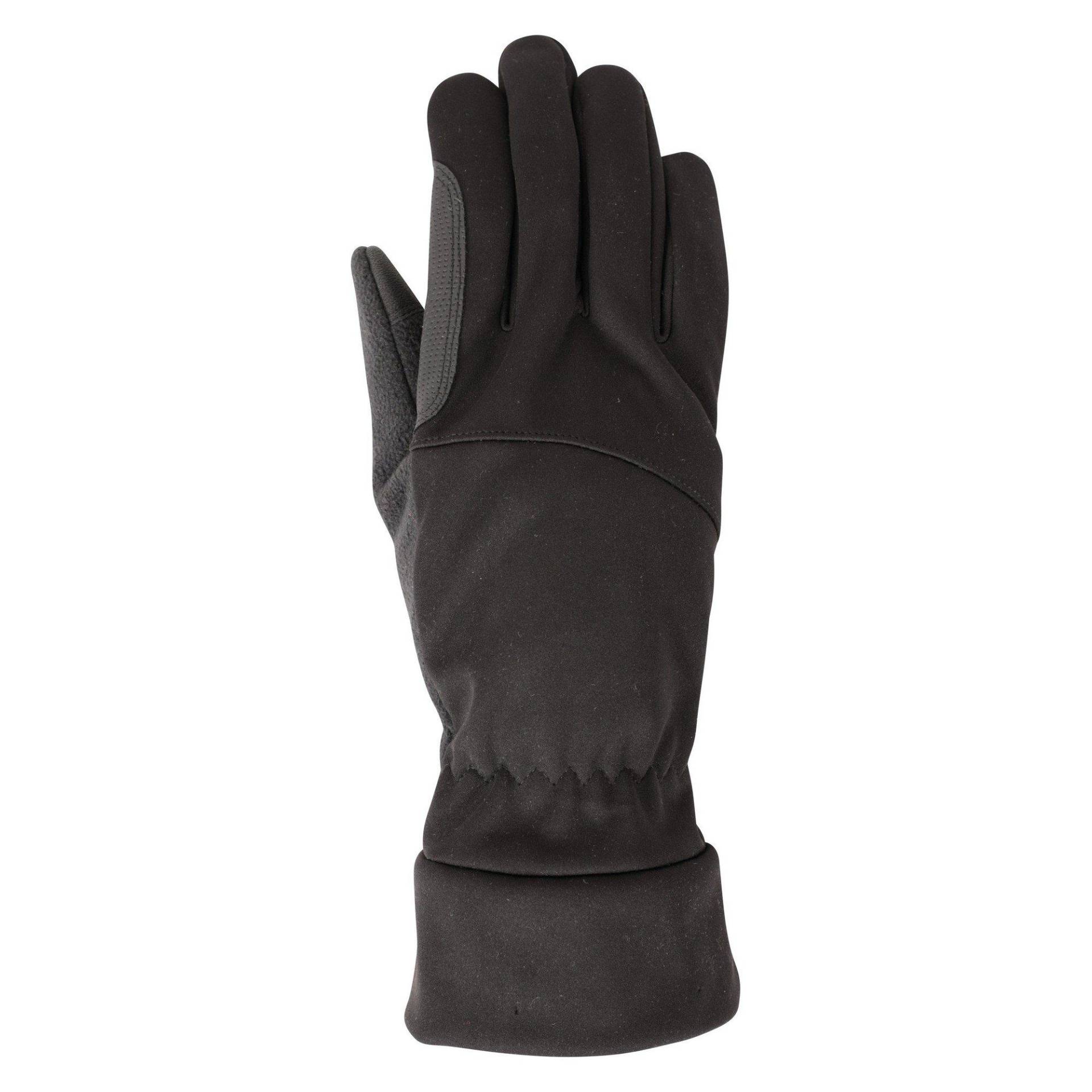 Handschuhe, Softshell Touchscreen Herren Schwarz S von Mountain Warehouse