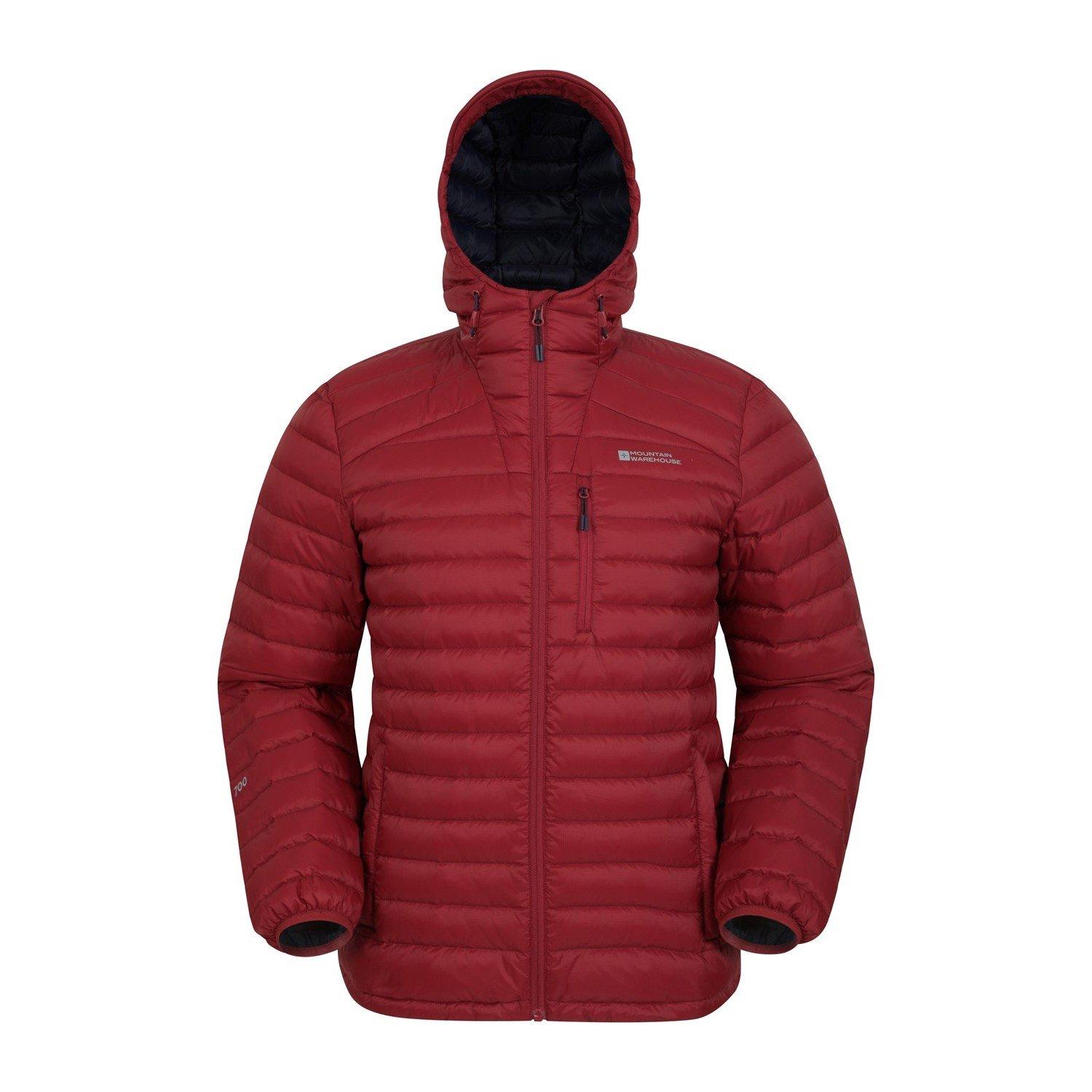 Henry Ii Extreme Steppjacke Daunengefüllt Herren Dunkelrot XS von Mountain Warehouse