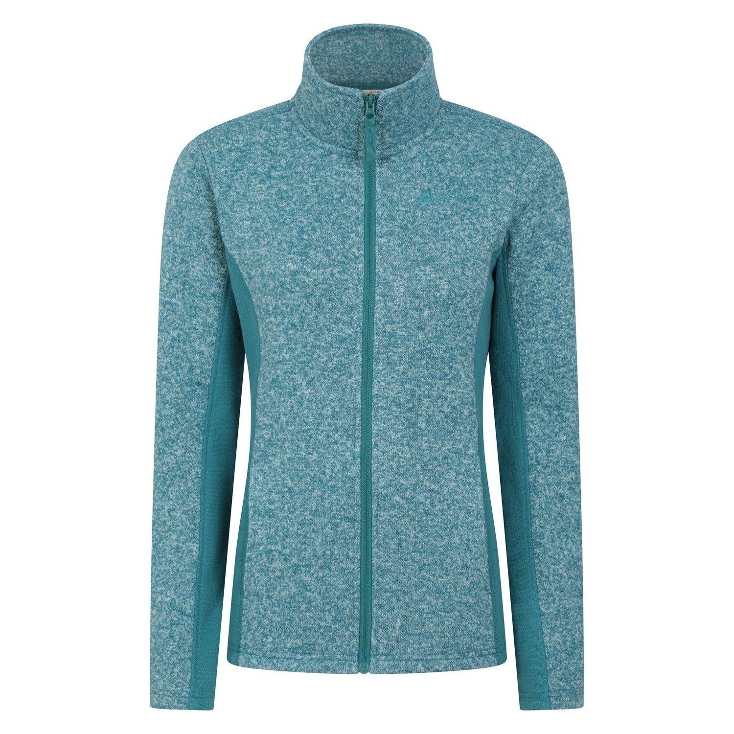 Idris Fleecejacke Verkleidet Damen Taubenblau 32 von Mountain Warehouse