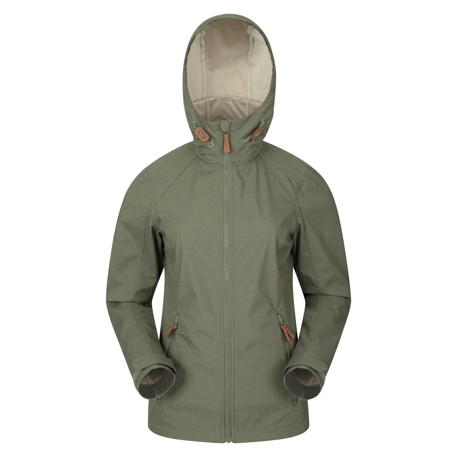 Iona Softshelljacke Damen Khaki 36 von Mountain Warehouse