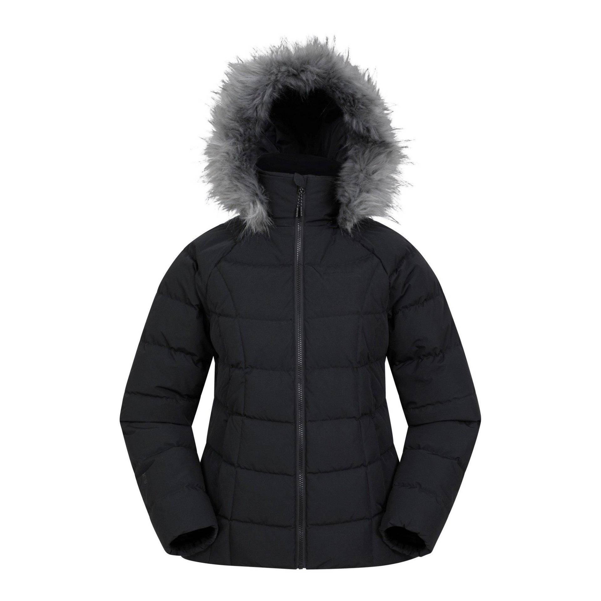 Isla Extreme Daunenjacke Damen Schwarz 36 von Mountain Warehouse