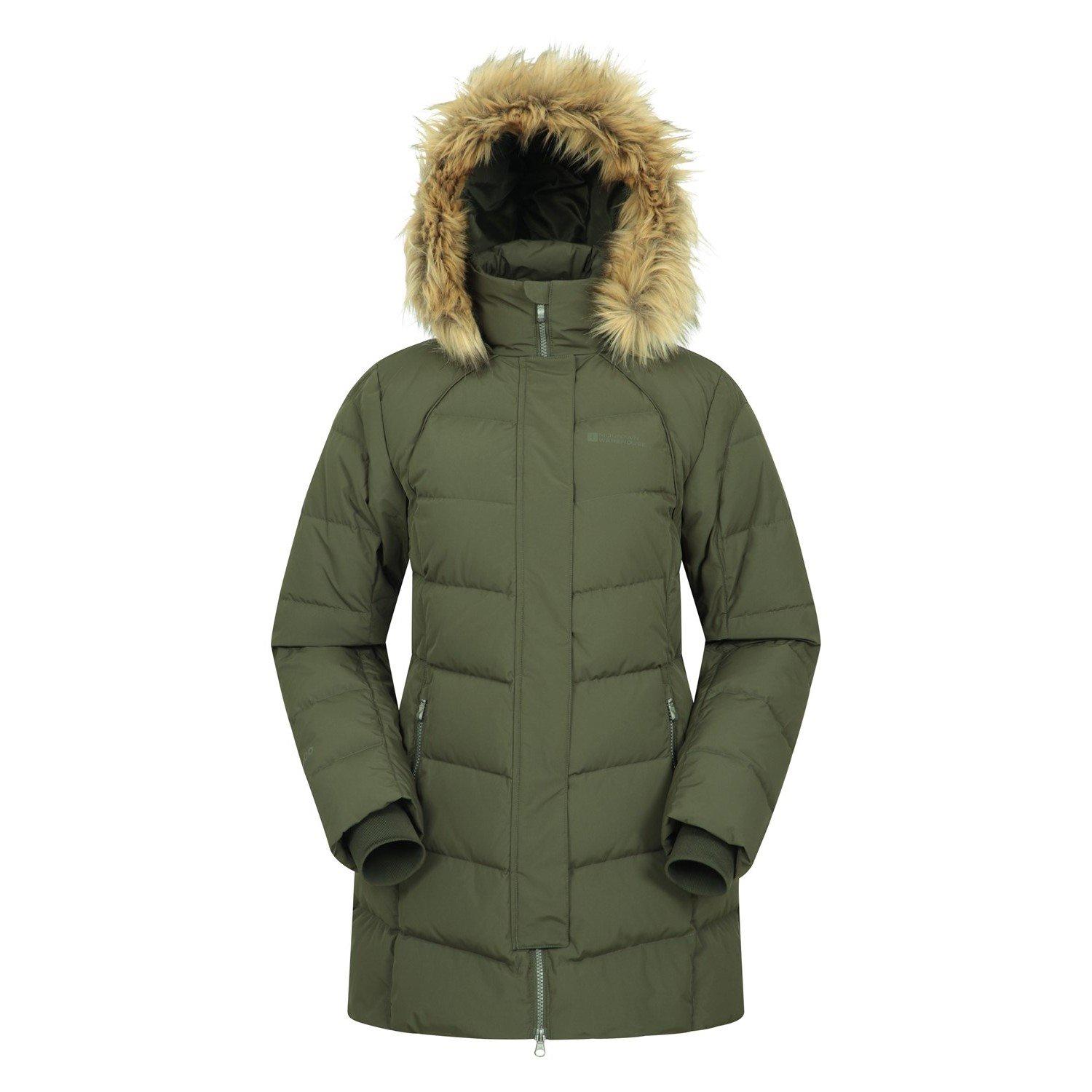 Isla Ii Daunenjacke Damen Khaki 32 von Mountain Warehouse