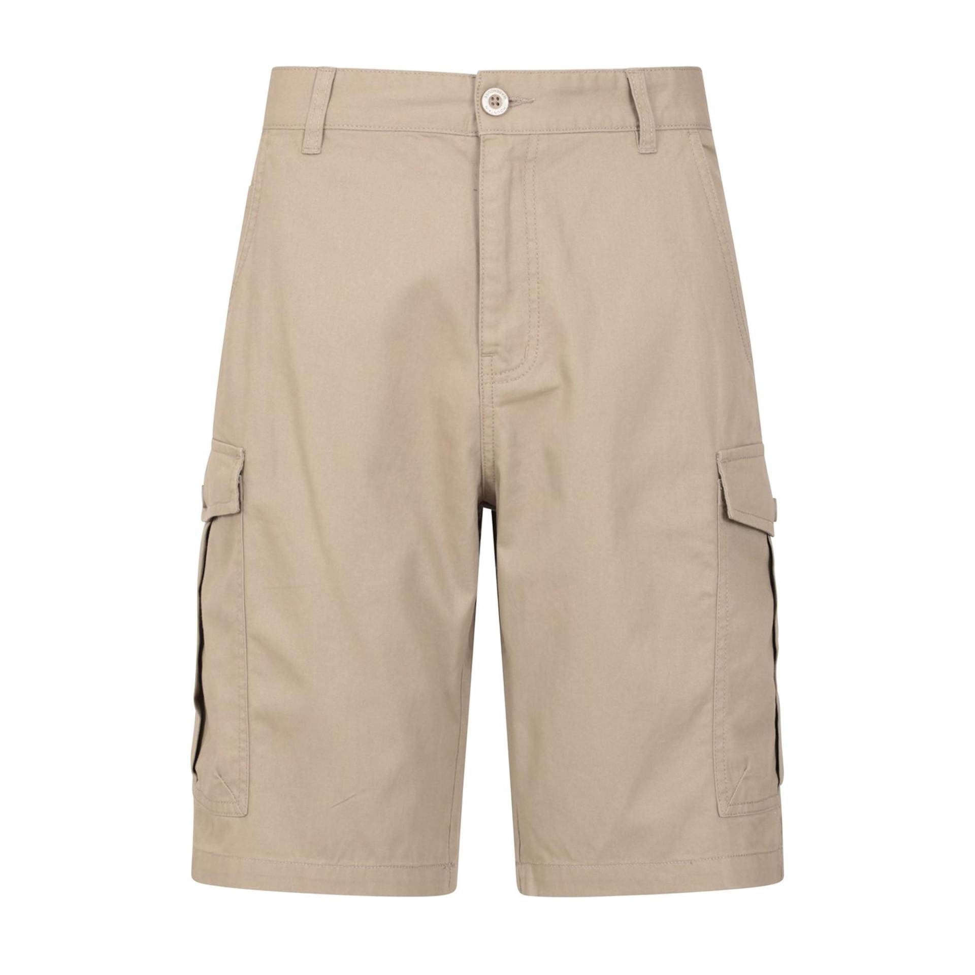 Lakeside Cargoshorts Herren Beige W36 von Mountain Warehouse