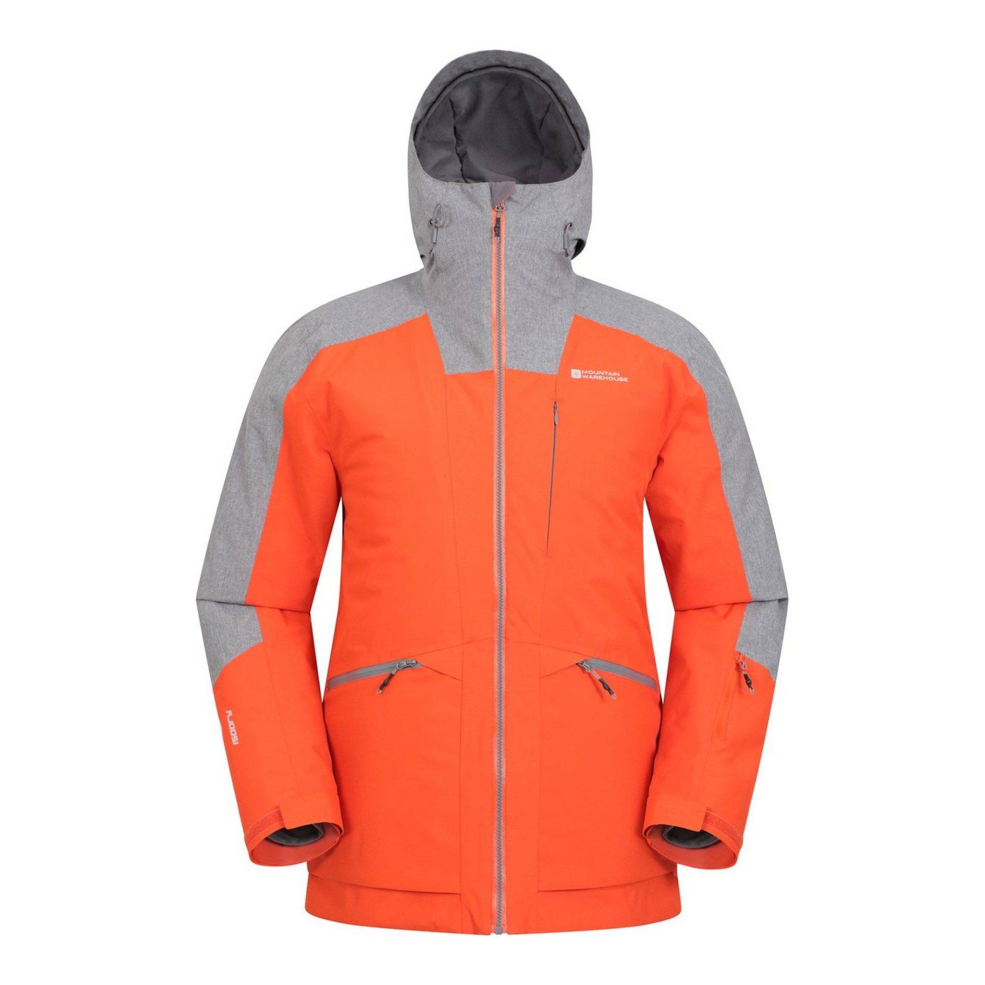 Orion Skijacke Herren Orange S von Mountain Warehouse