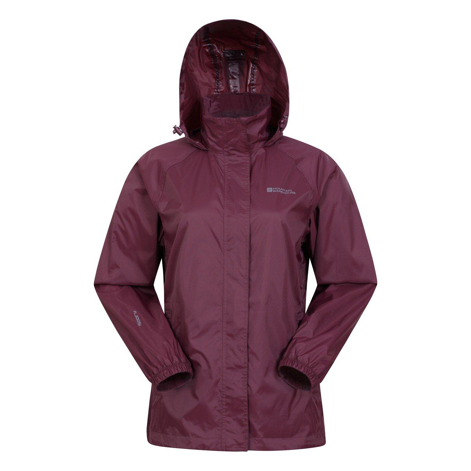 Pakka Ii Jacke Wasserfest Damen Lila 34 von Mountain Warehouse