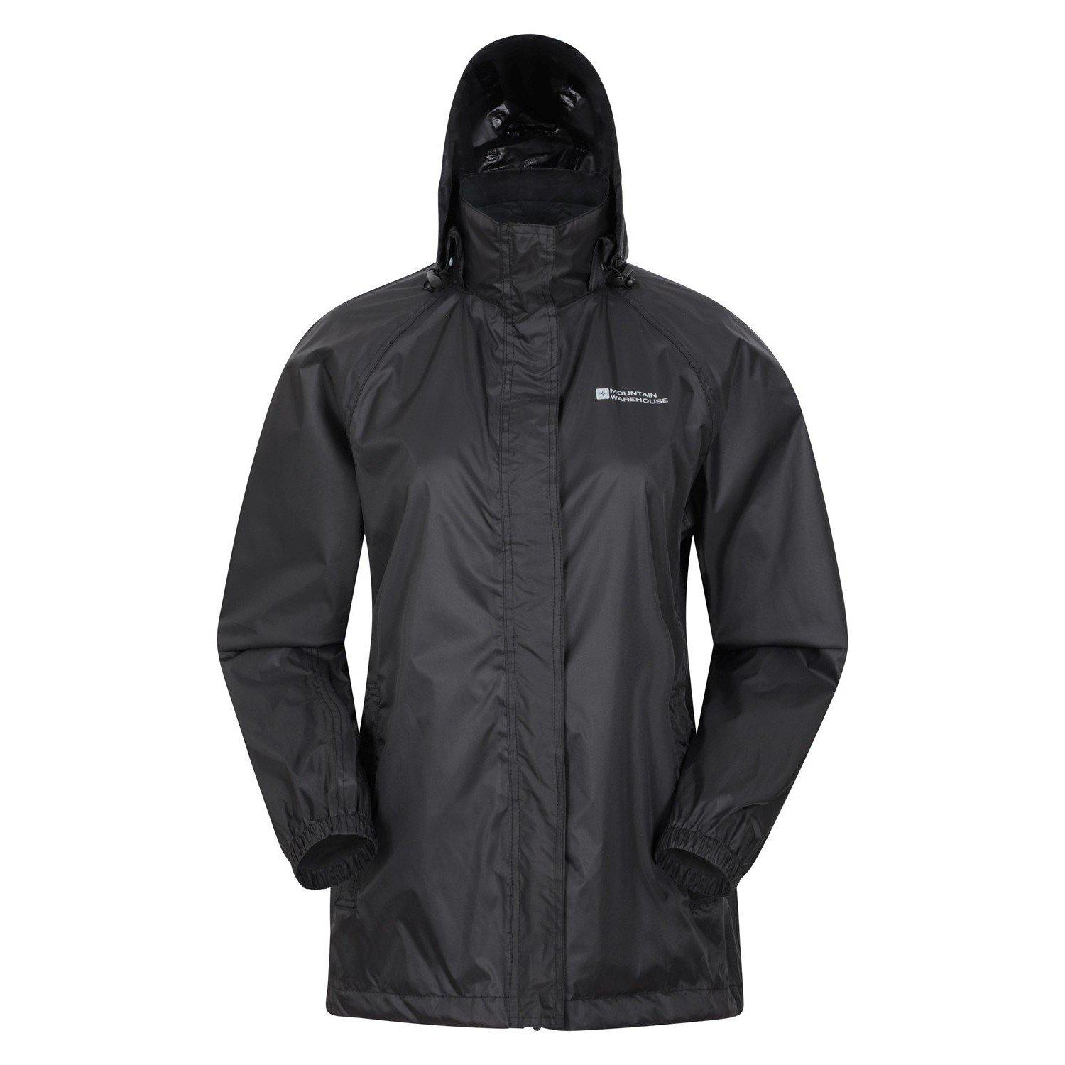 Pakka Ii Jacke Wasserfest Damen Schwarz 36 von Mountain Warehouse