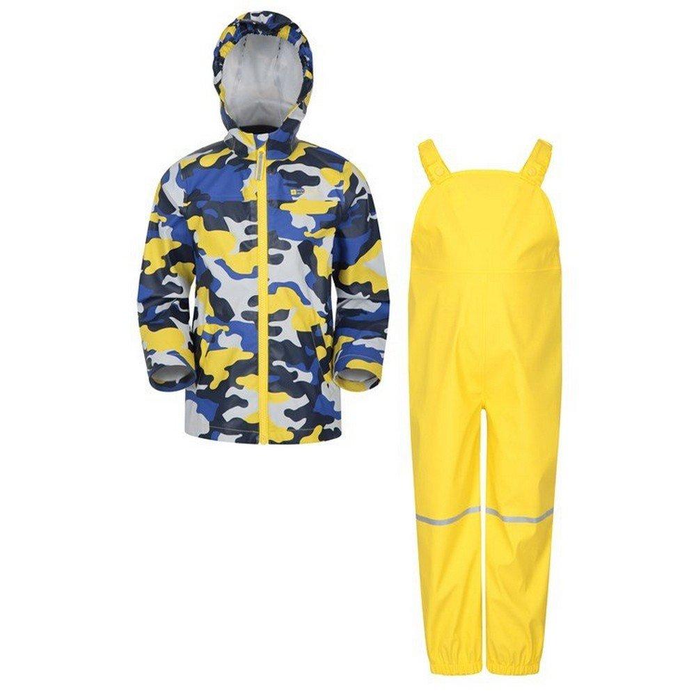 Raindrop Wasserfeste Jacke Und Hose Im Set Mädchen Gelb Pastel 128 von Mountain Warehouse