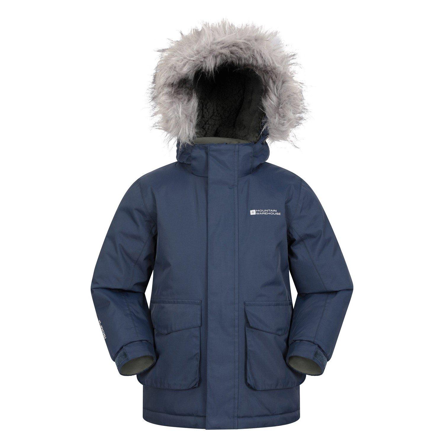 Ranger Jacke Wasserbeständig Mädchen Blau 98 von Mountain Warehouse