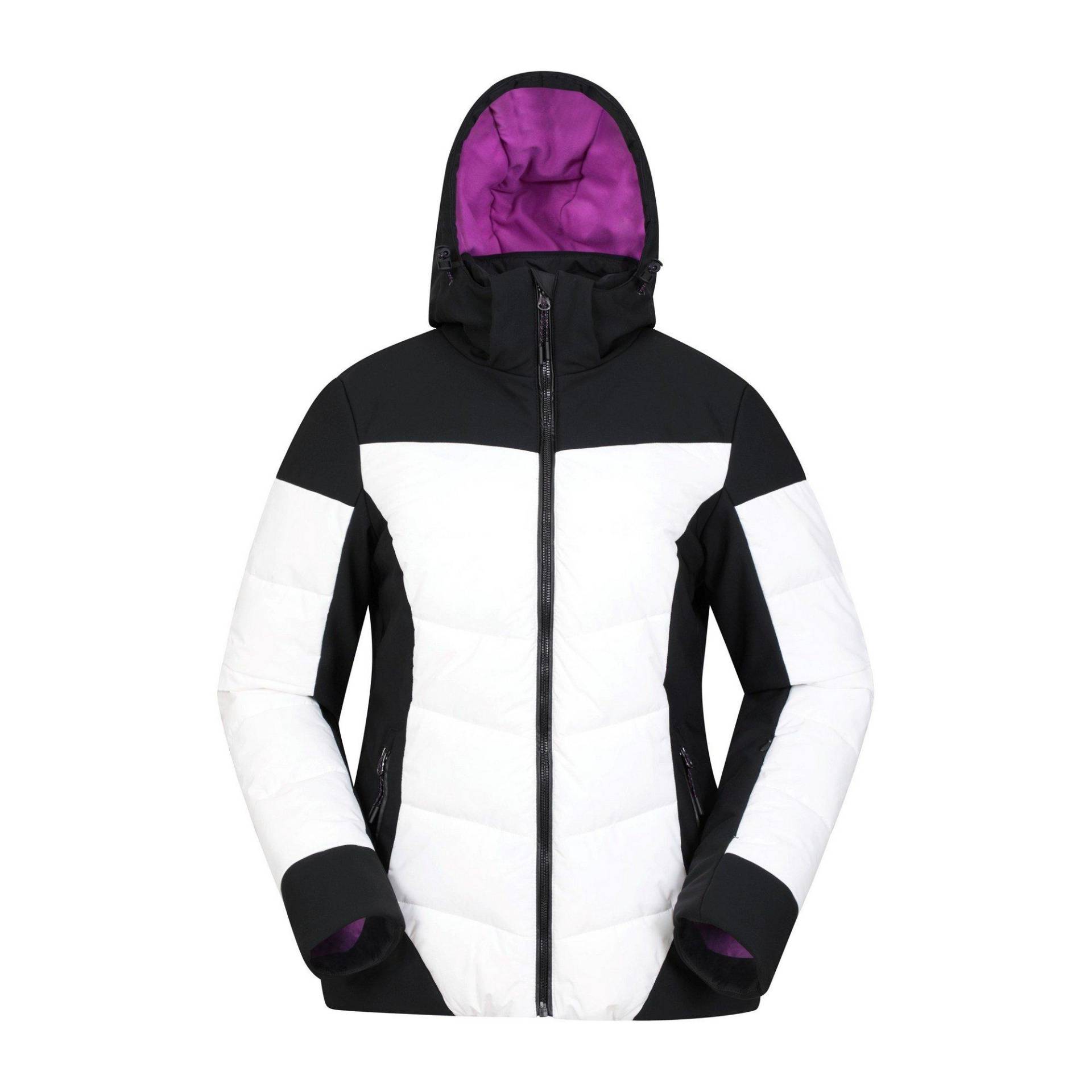 Resort Skijacke Wattiert Damen Schwarz 44 von Mountain Warehouse