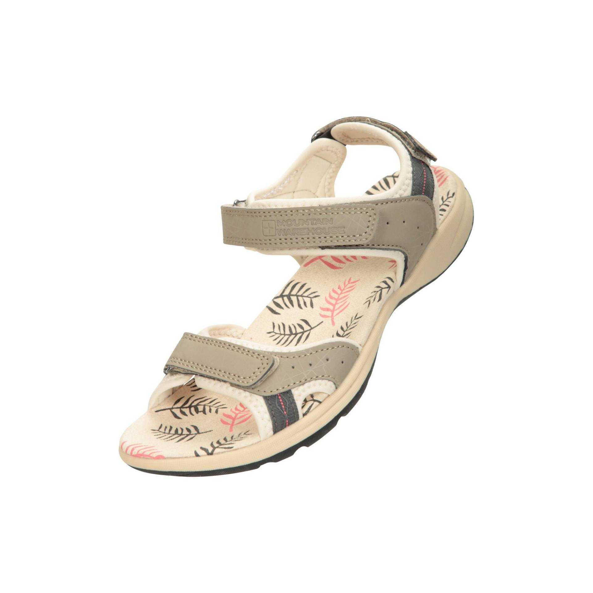 Sandalen Athens, Blätter Damen Beige 37 von Mountain Warehouse