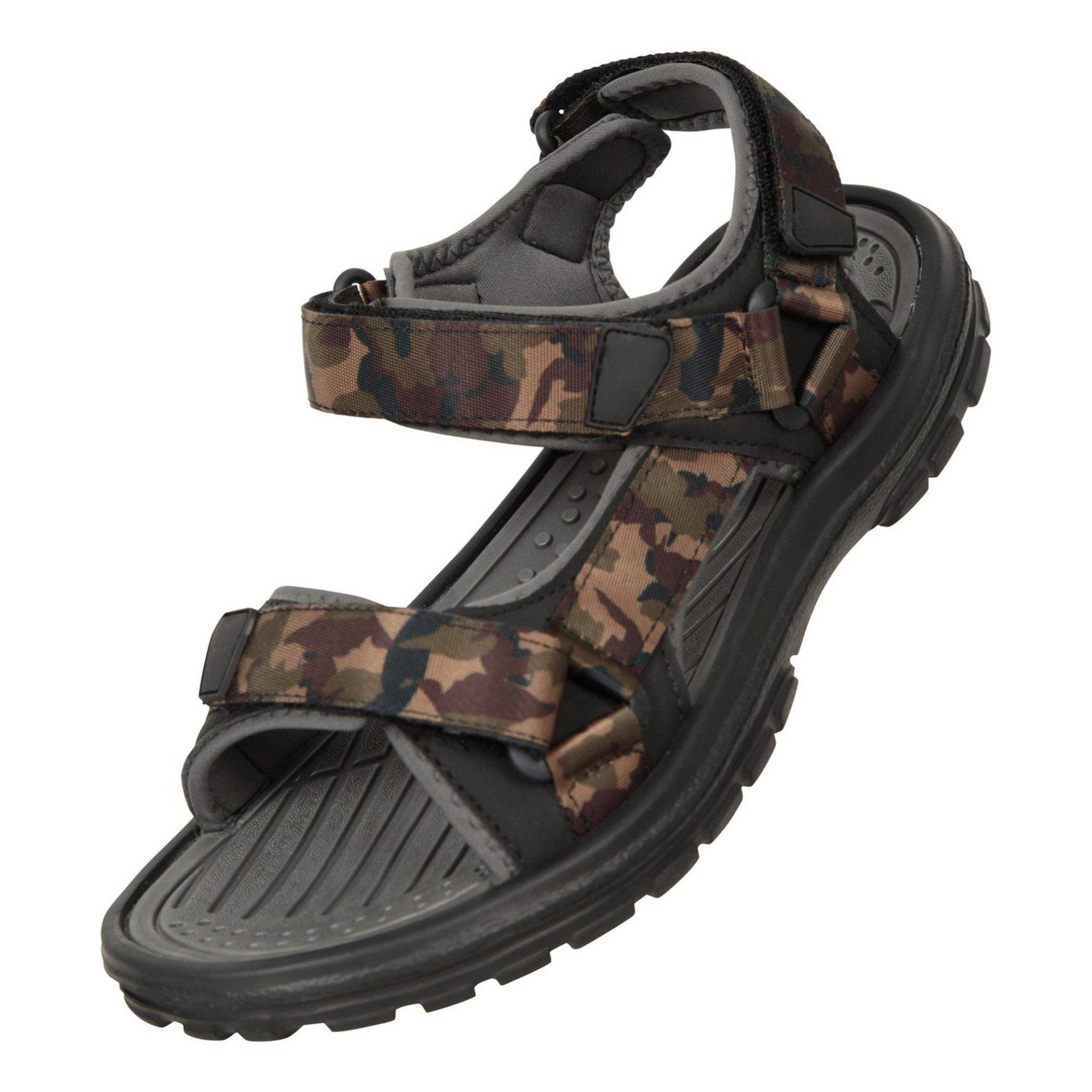 Sandalen Crete, Tarnmuster Herren Grün 40.5 von Mountain Warehouse