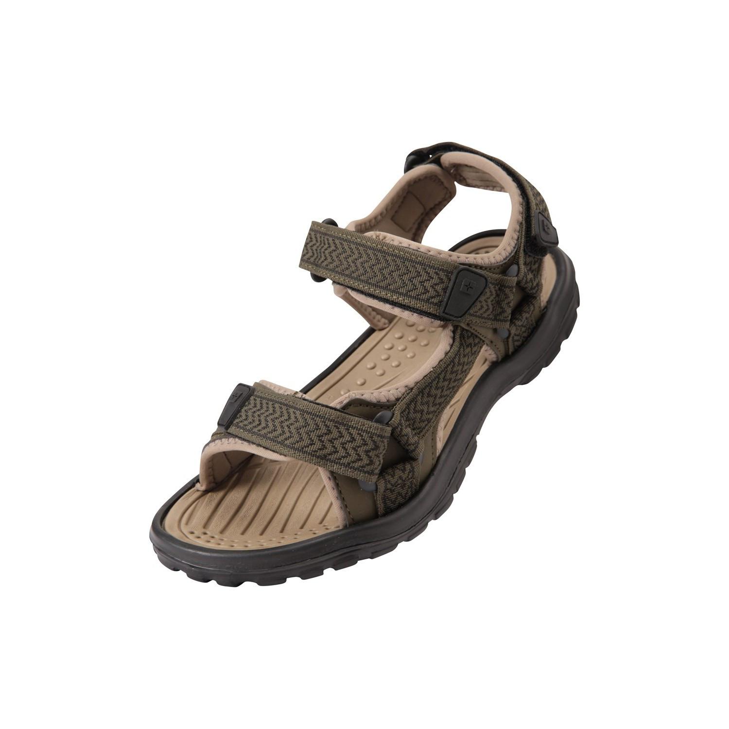 Sandalen Crete Herren Khaki 40.5 von Mountain Warehouse