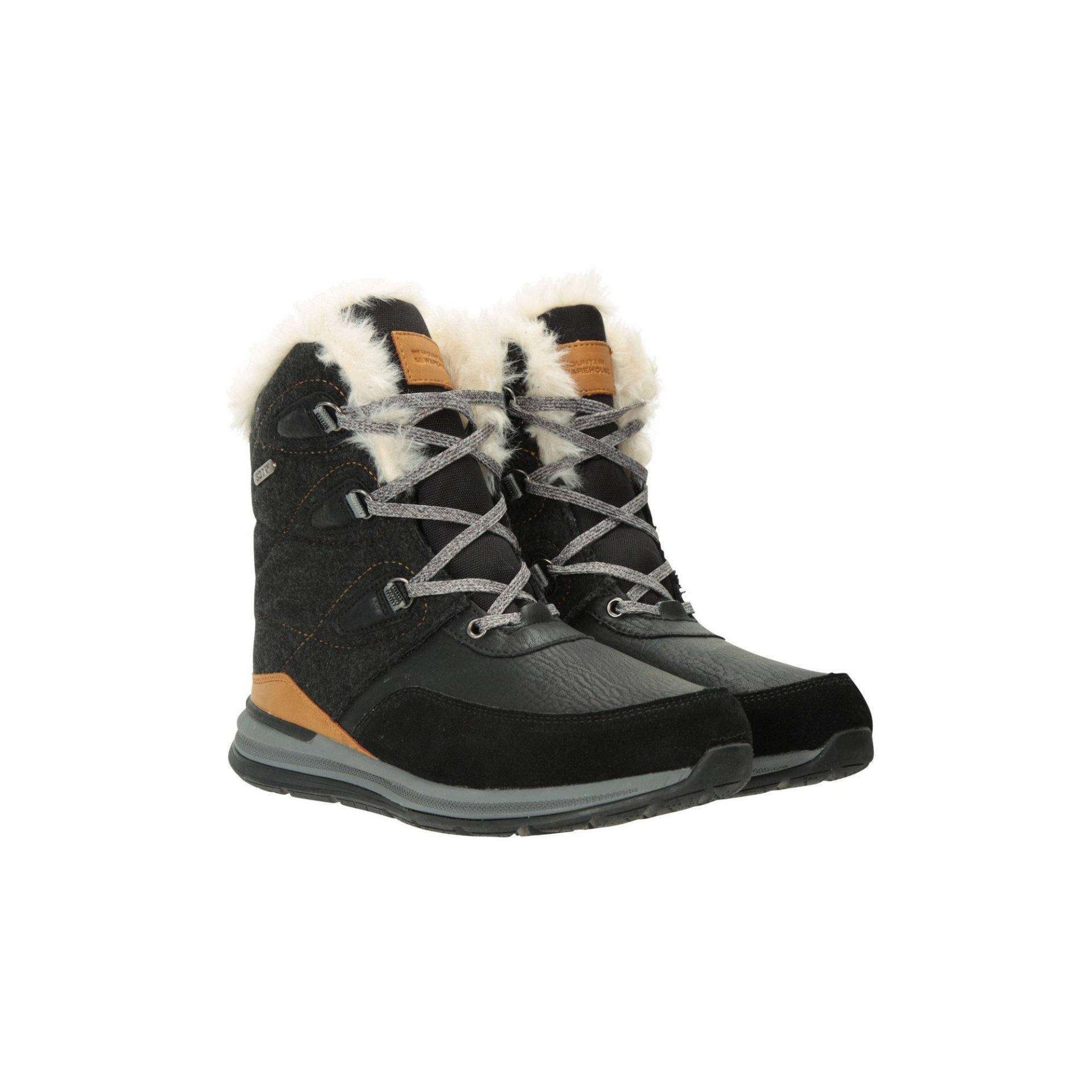 Schneestiefel Ice Crystal Damen Braun 42 von Mountain Warehouse