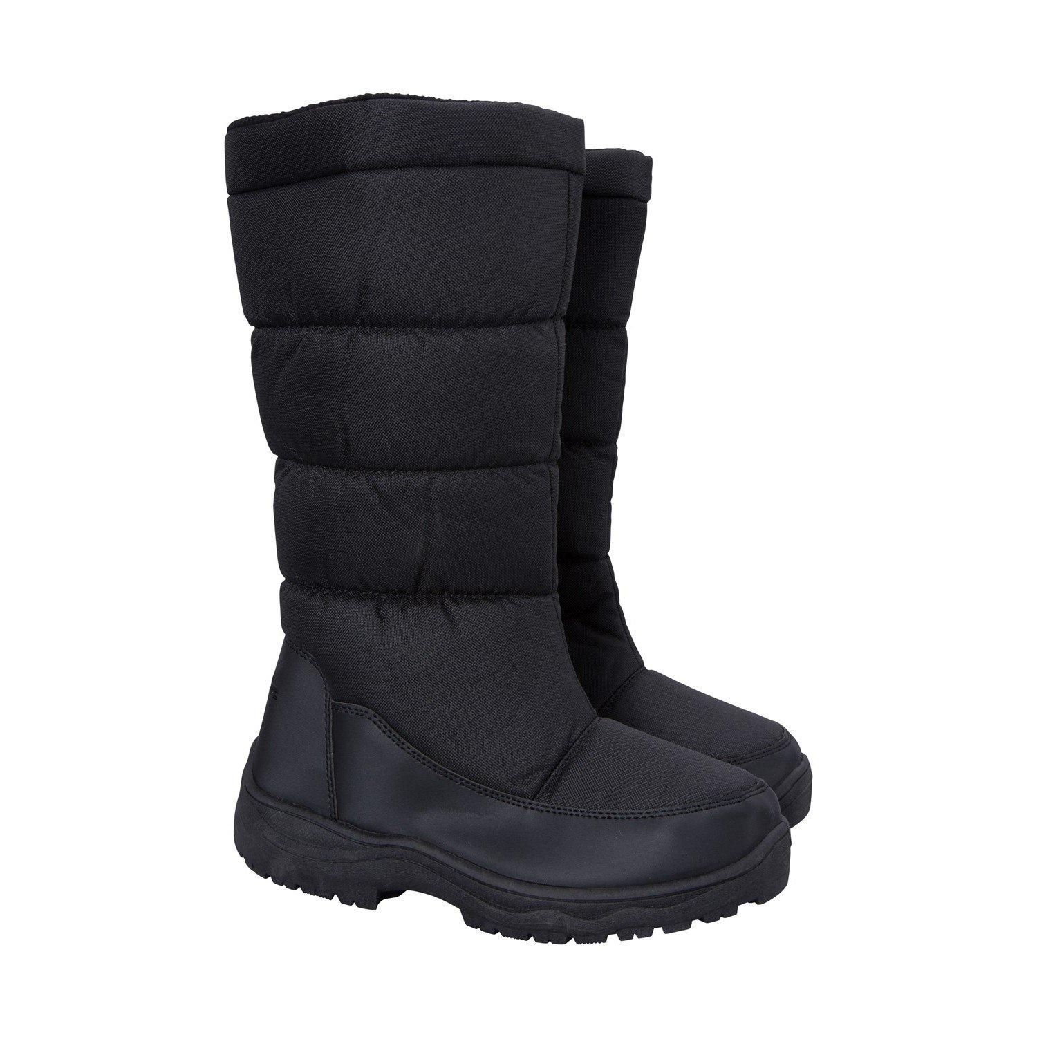 Schneestiefel Icey, Lang Damen Schwarz 39.5 von Mountain Warehouse