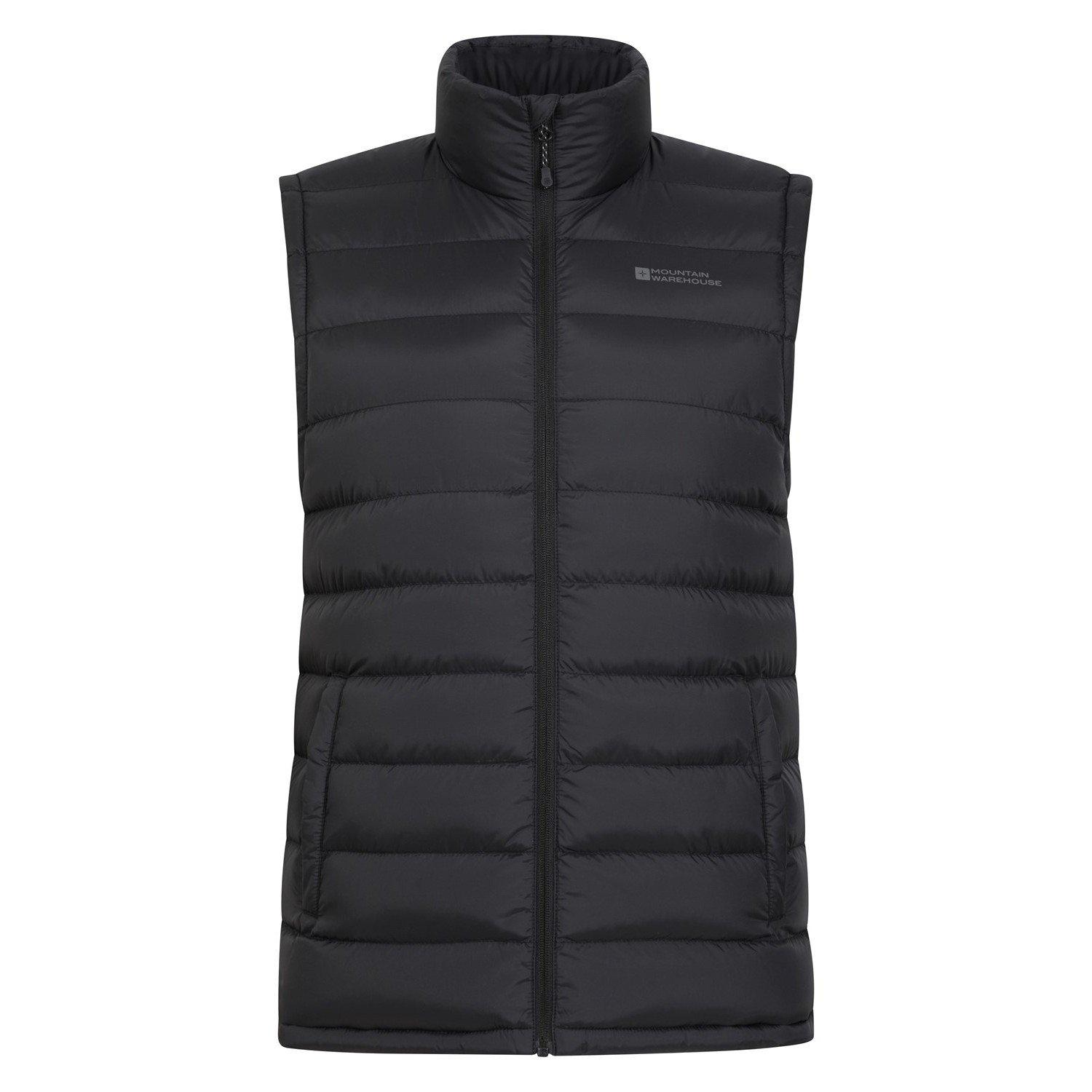 Seasons Ii Weste Wattiert Herren Schwarz 4XL von Mountain Warehouse