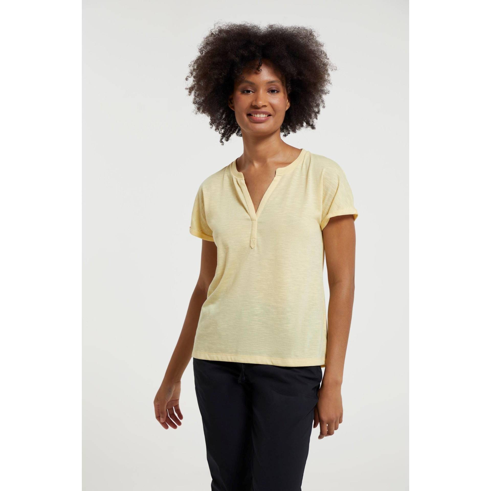 Skye Tshirt Damen Gelb Bunt 36 von Mountain Warehouse