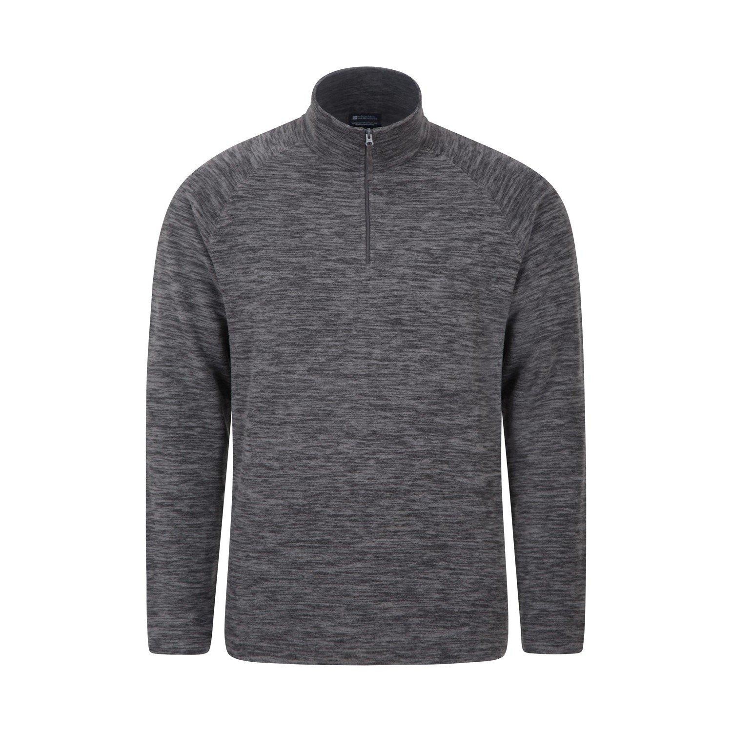 Snowdon Ii Fleeceoberteil Herren Charcoal Black 3XL von Mountain Warehouse