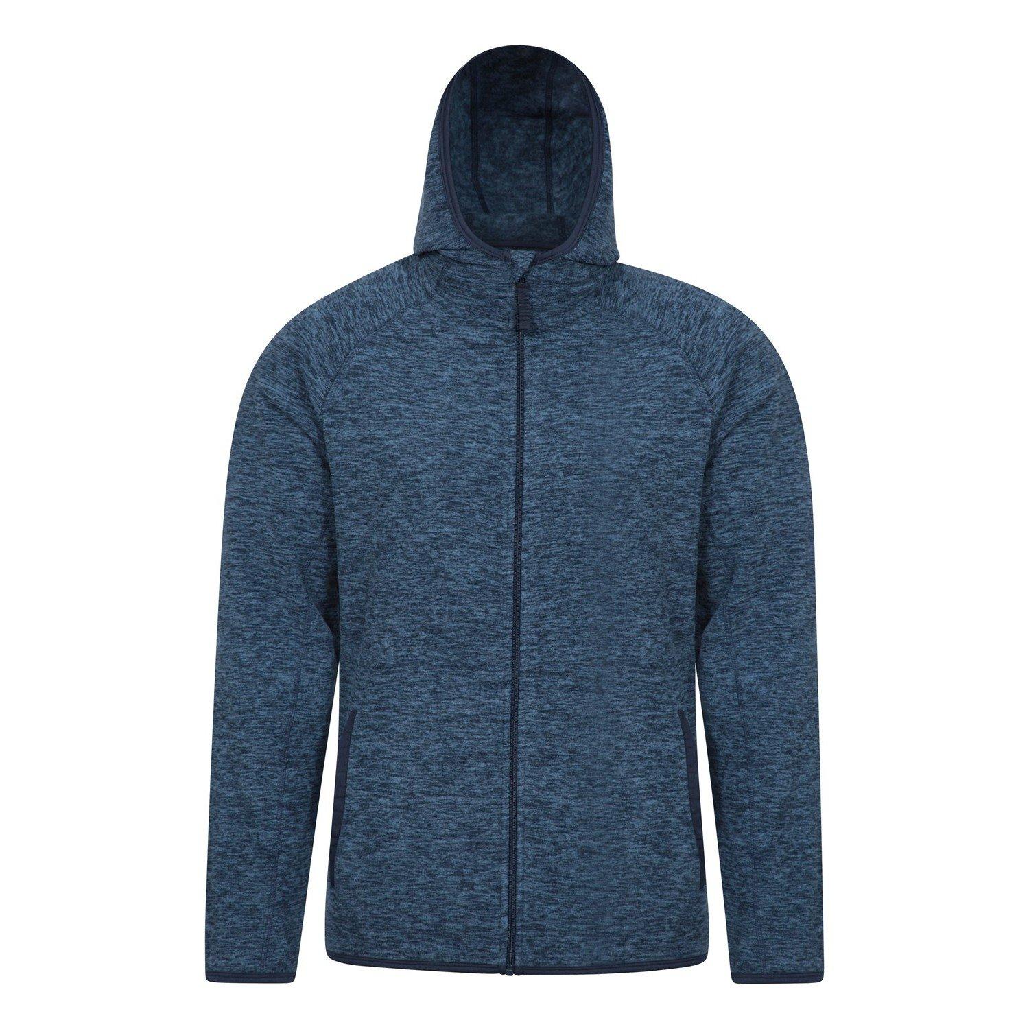 Snowdon Ii Hoodie Mit Durchgehendem Reißverschluss Herren Blau 3XL von Mountain Warehouse