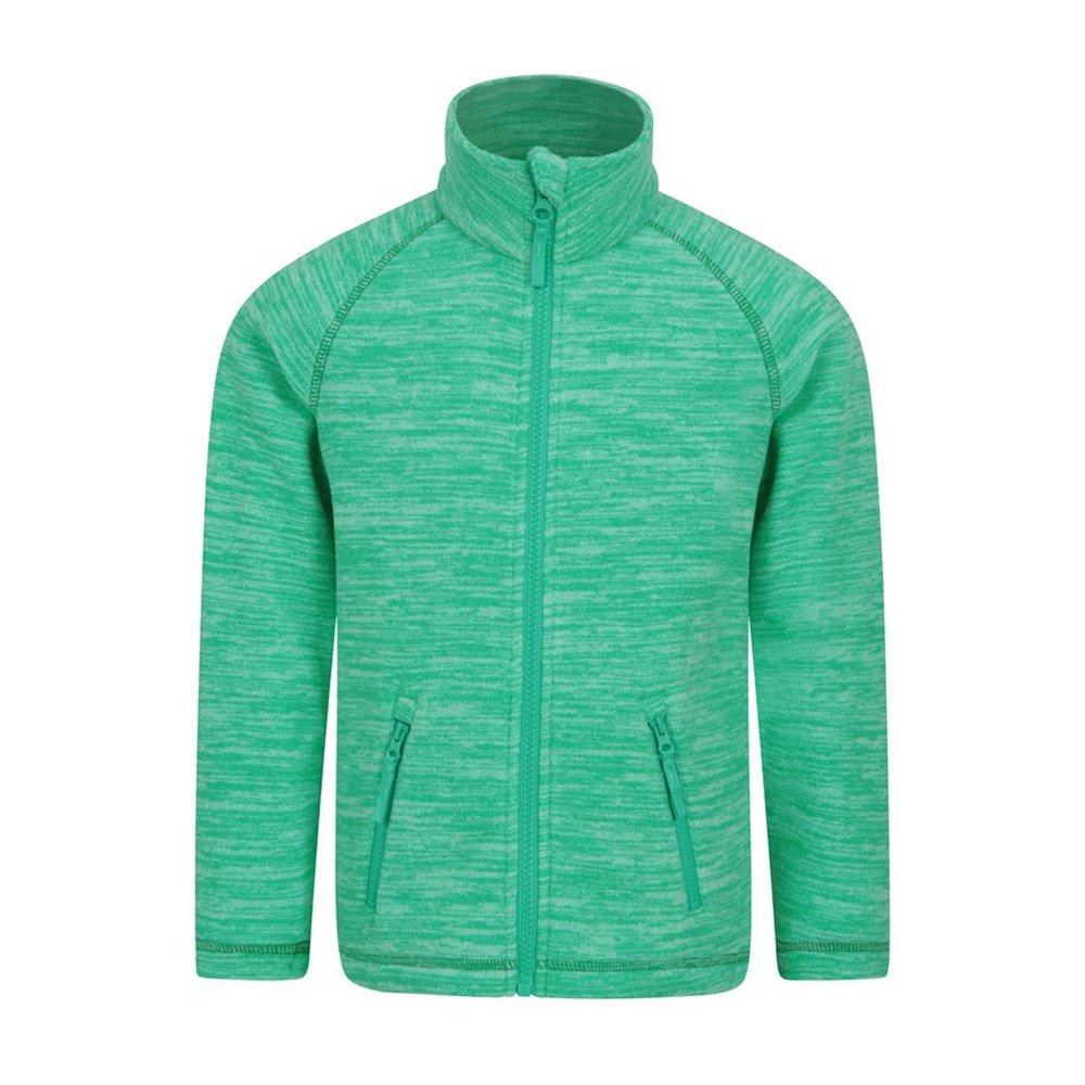 Snowdonia Fleecejacke Jungen Grün 104 von Mountain Warehouse