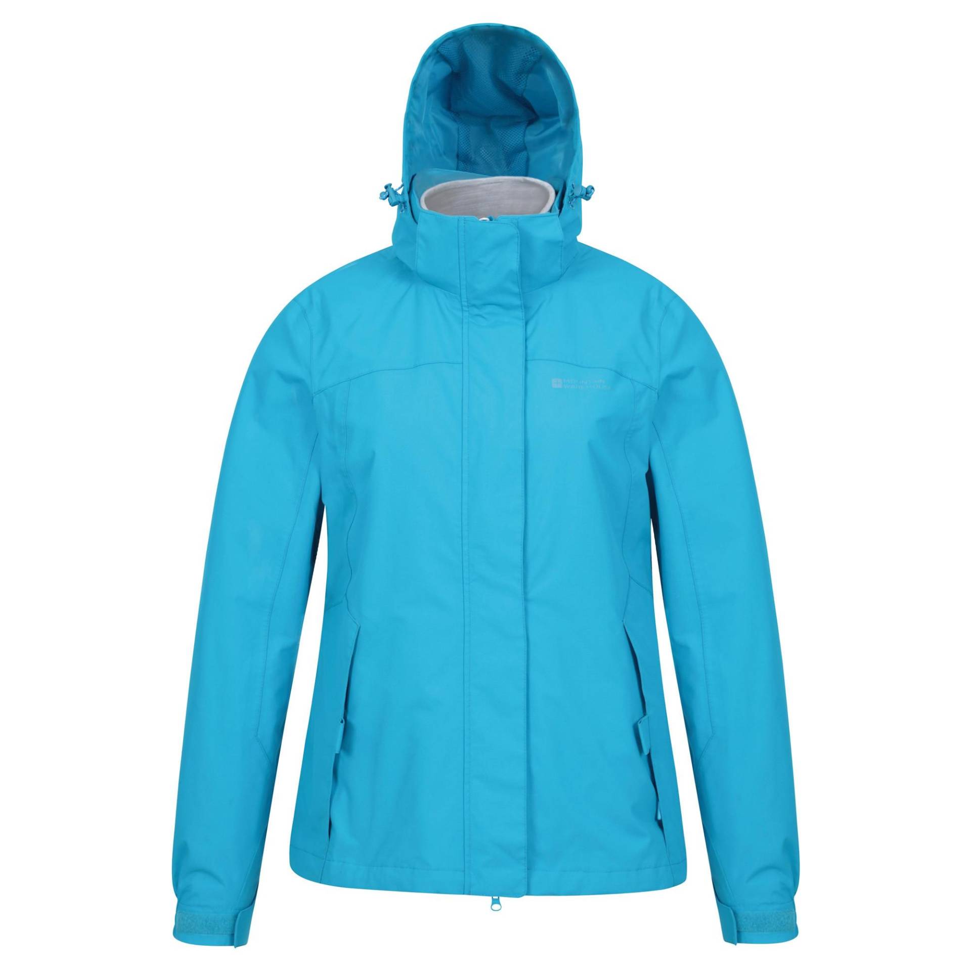 Storm Jacke, Wasserfest 3 In 1 Damen Blau 36 von Mountain Warehouse