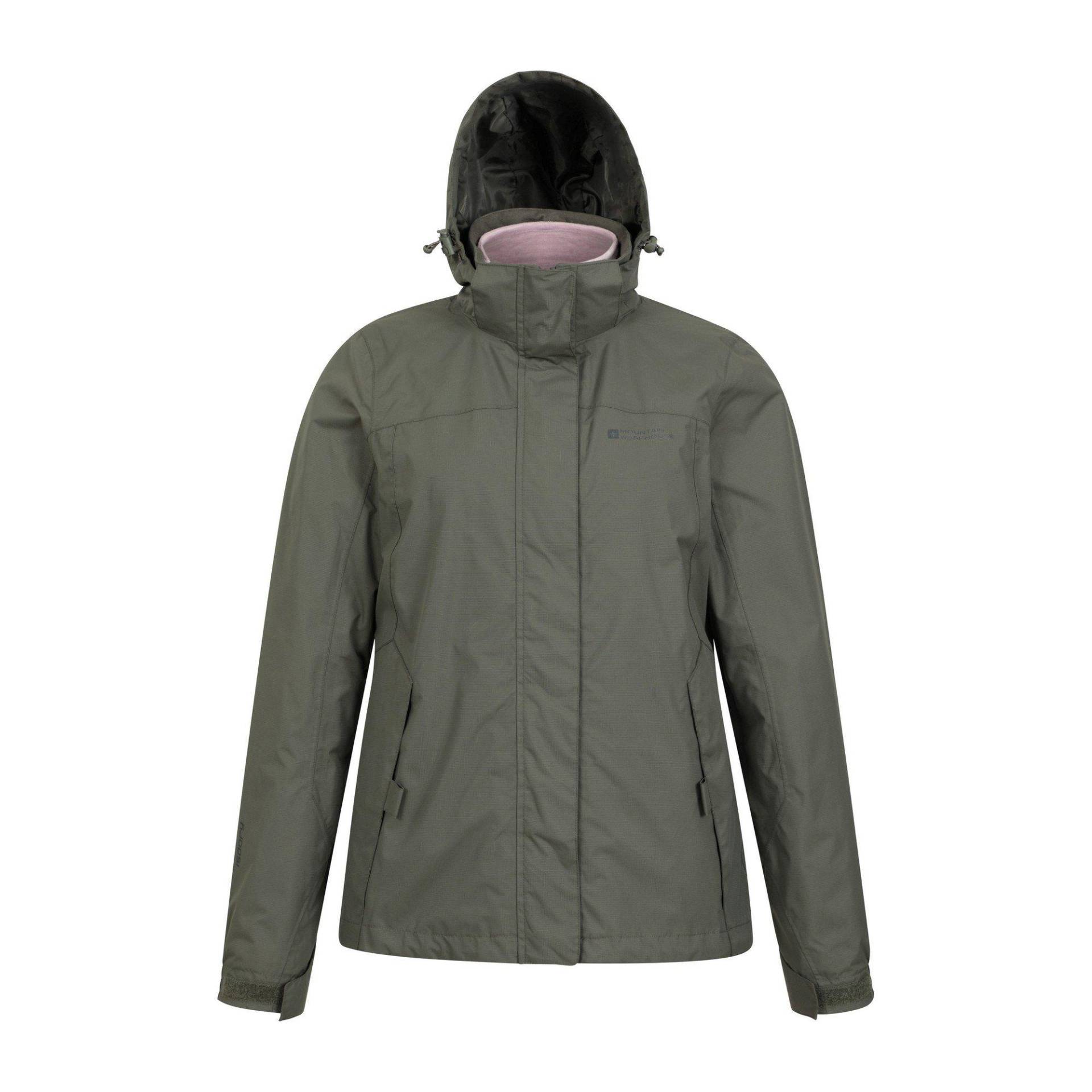 Storm Jacke, Wasserfest 3 In 1 Damen Grün 46 von Mountain Warehouse