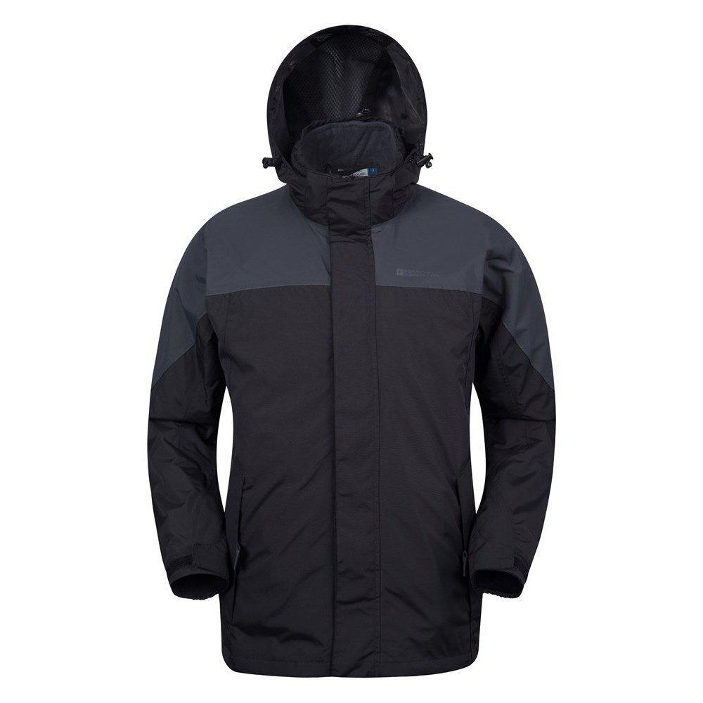 Storm Jacke, Wasserfest Herren Grau XXL von Mountain Warehouse