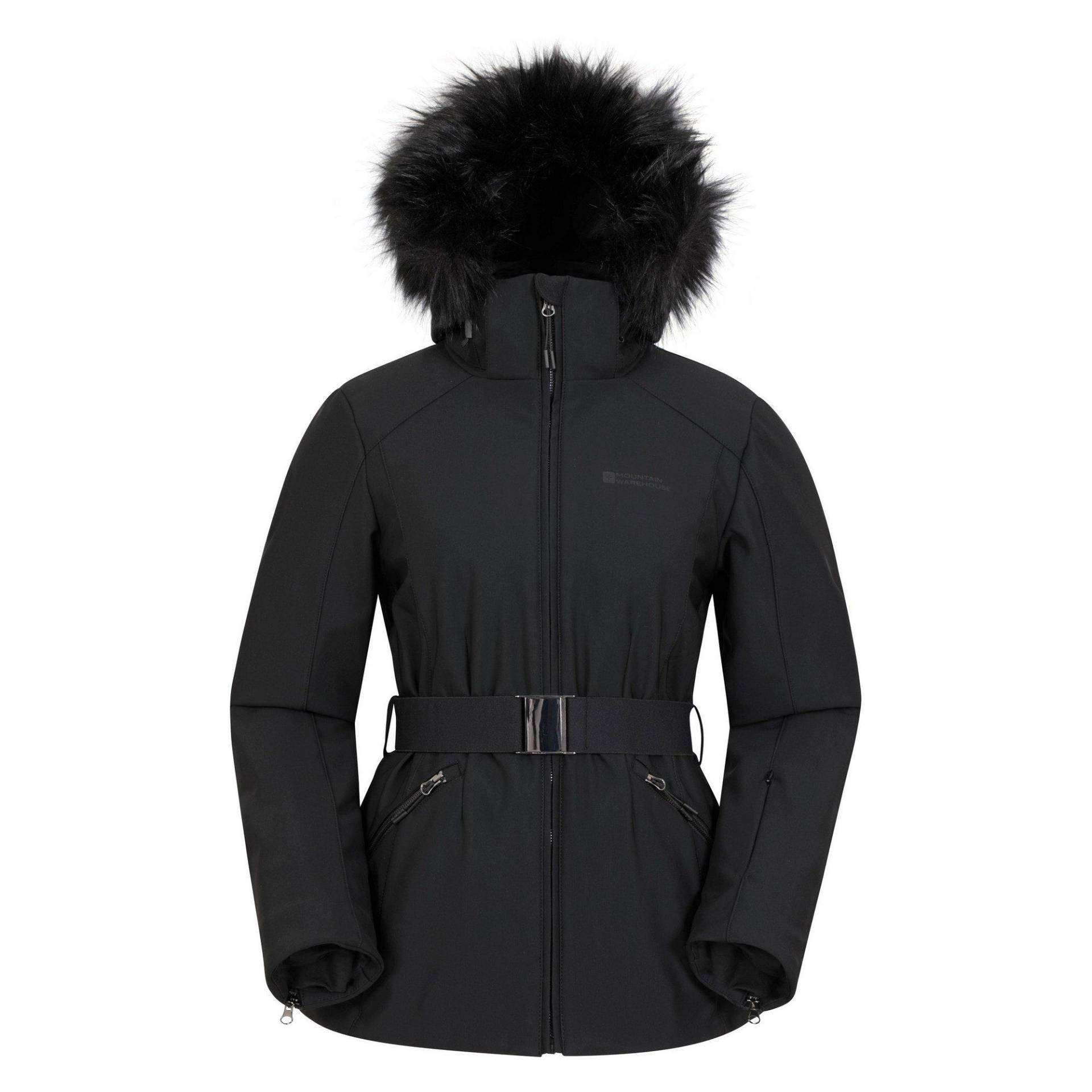 Swiss Skijacke Damen Schwarz 42 von Mountain Warehouse