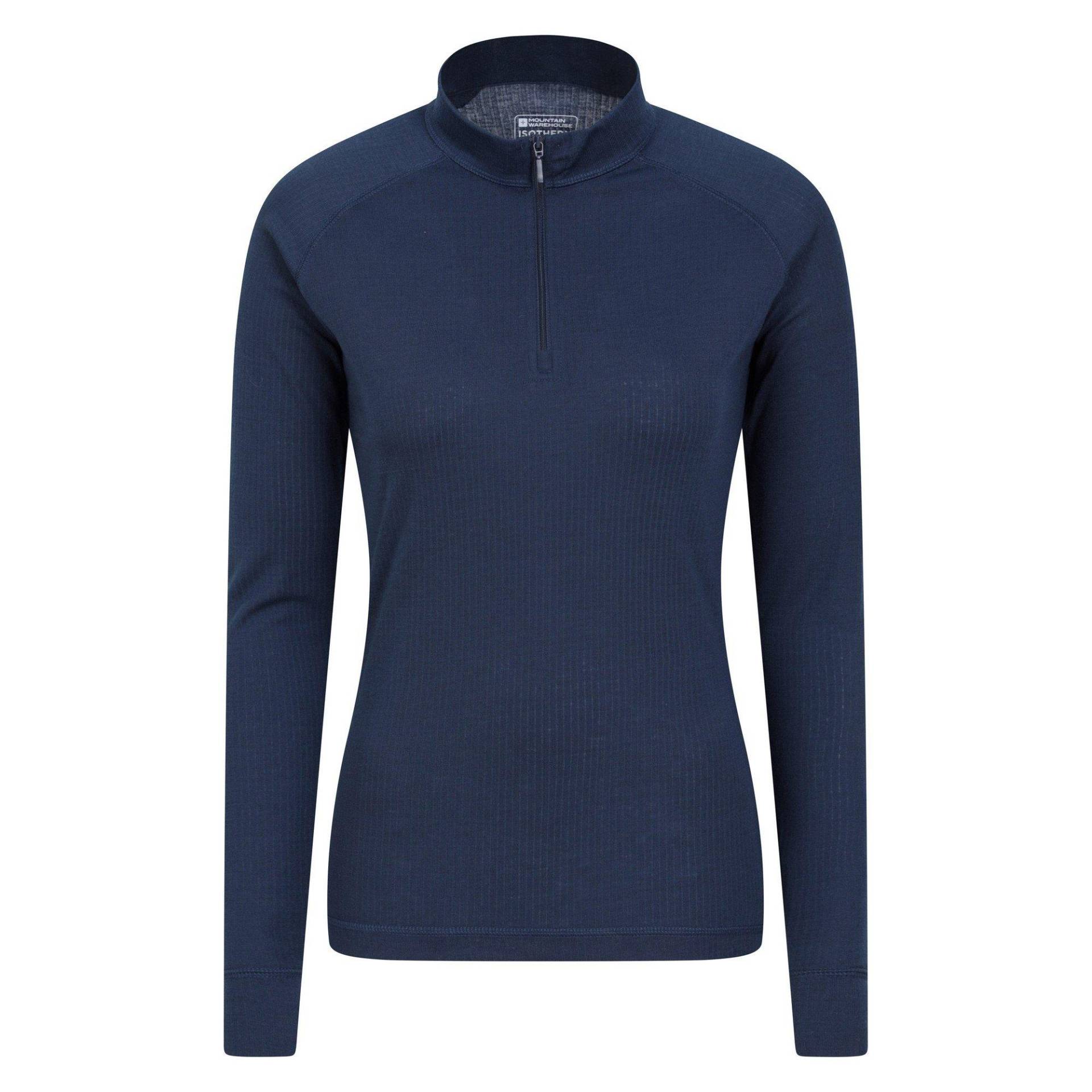 Talus Thermotop Reißverschluss Langärmlig Damen Marine 44 von Mountain Warehouse