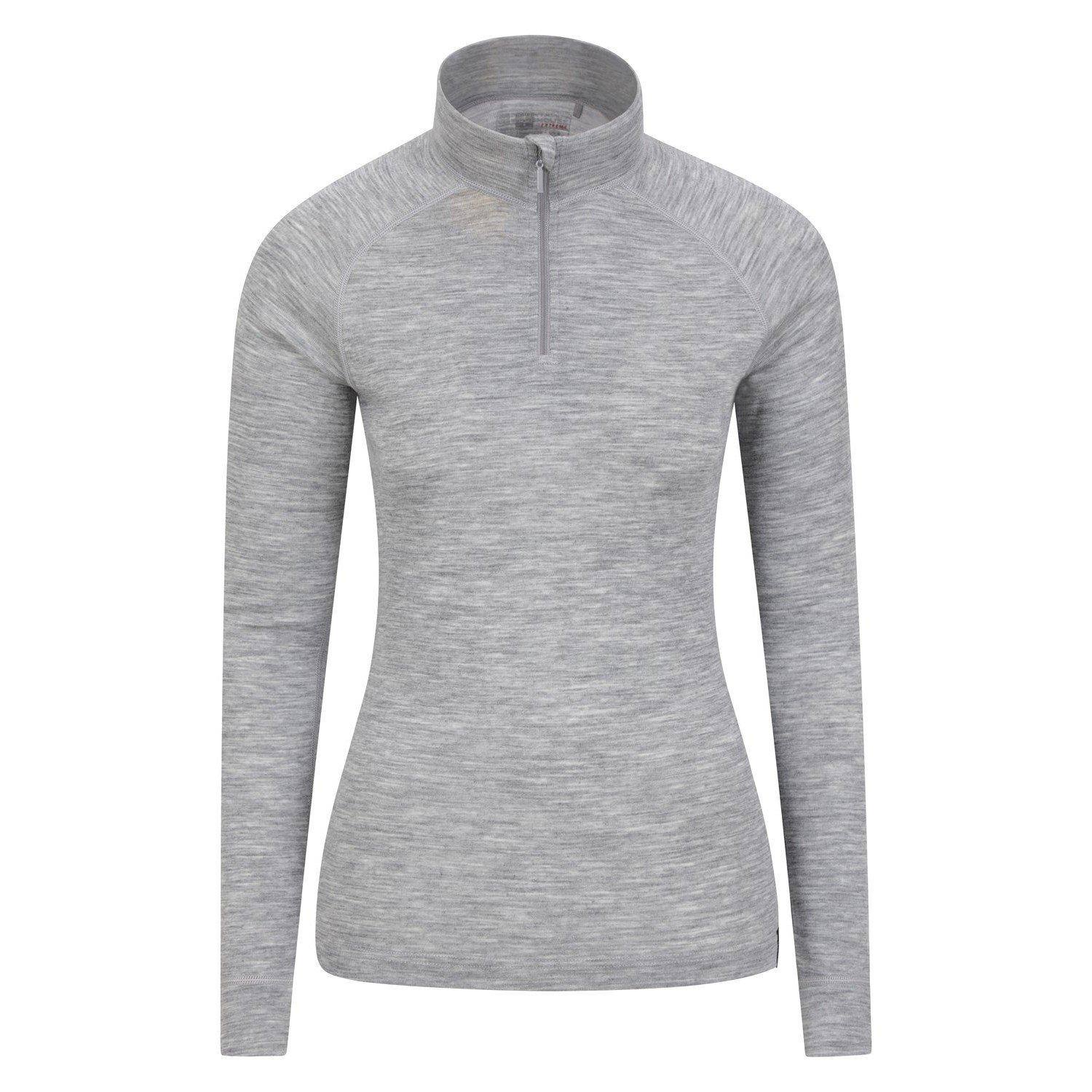 Thermotop Reißverschluss Damen Grau 34 von Mountain Warehouse