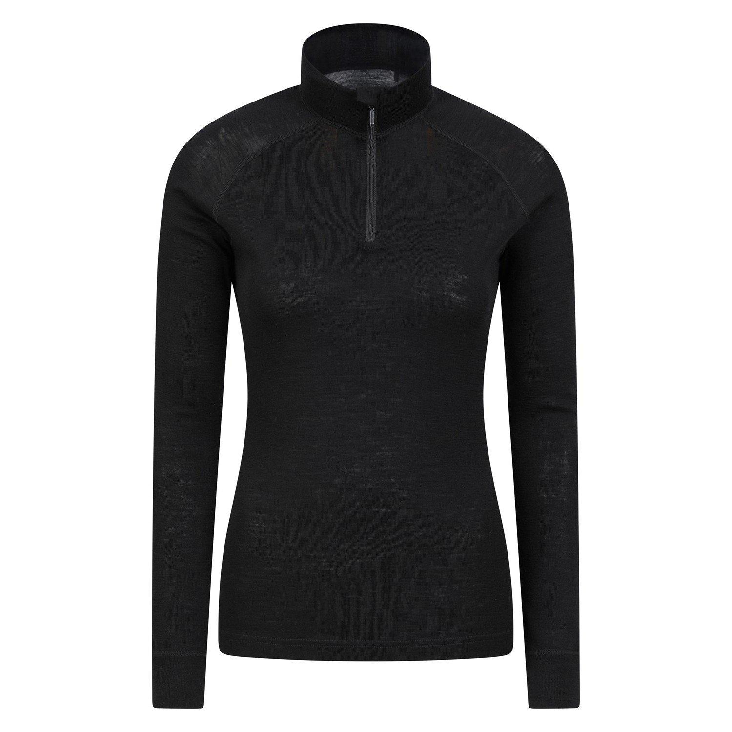 Thermotop Reißverschluss Damen Schwarz 44 von Mountain Warehouse