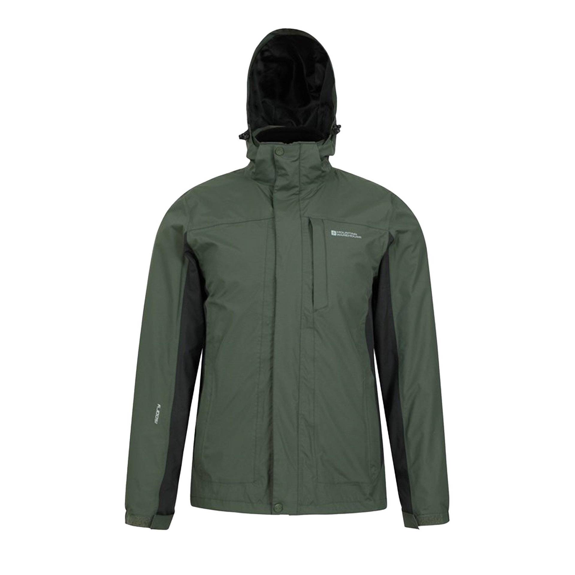 Thunderstorm Jacke, Wasserfest 3 In 1 Herren Khaki XS von Mountain Warehouse