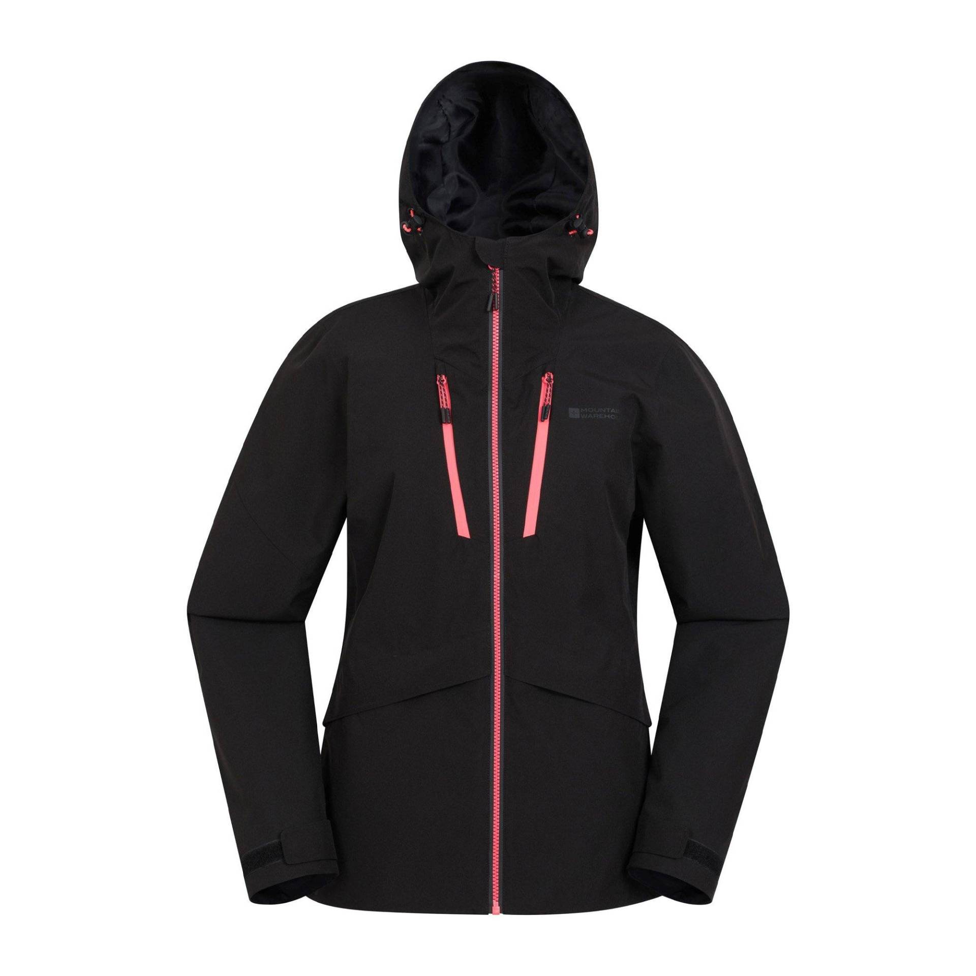 Tokyo Jacke, Wasserfest Damen Schwarz 38 von Mountain Warehouse