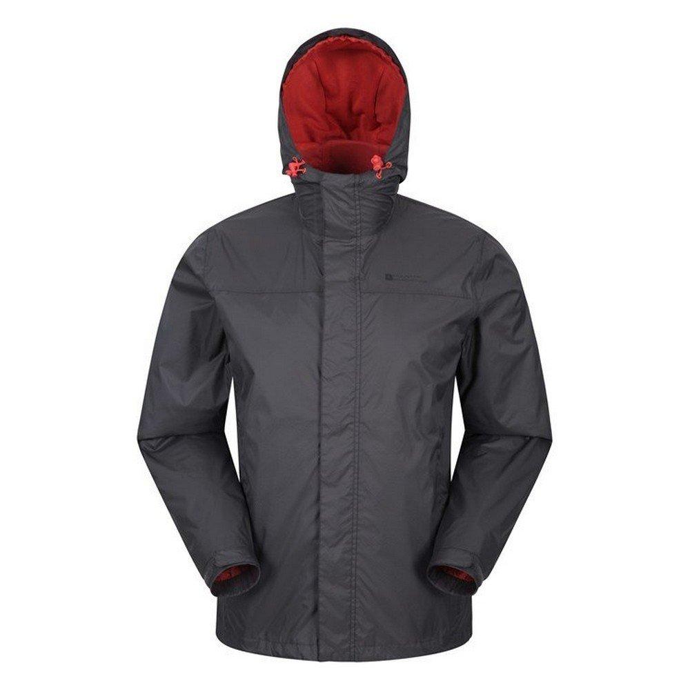 Torrent Jacke, Wasserfest Herren Grau S von Mountain Warehouse