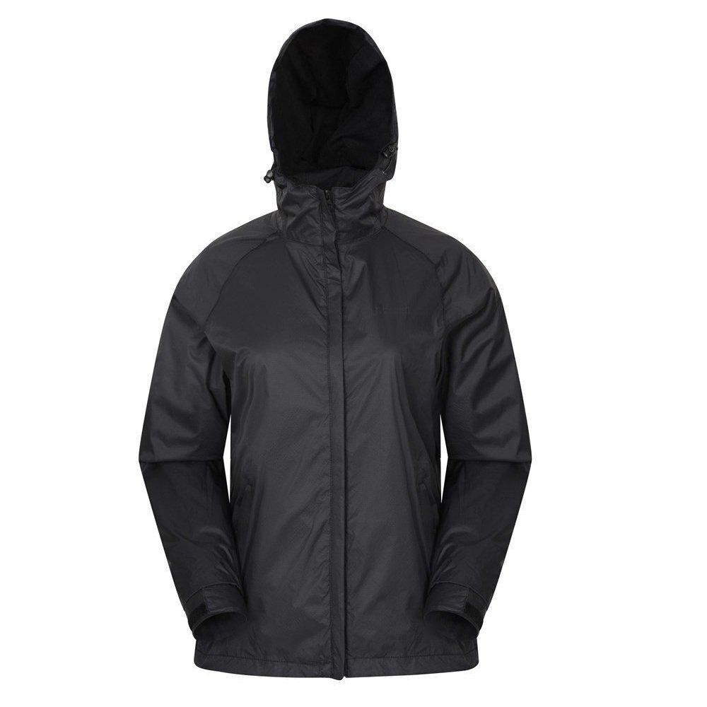 Torrent Jacke, Wasserfest Herren Schwarz L von Mountain Warehouse