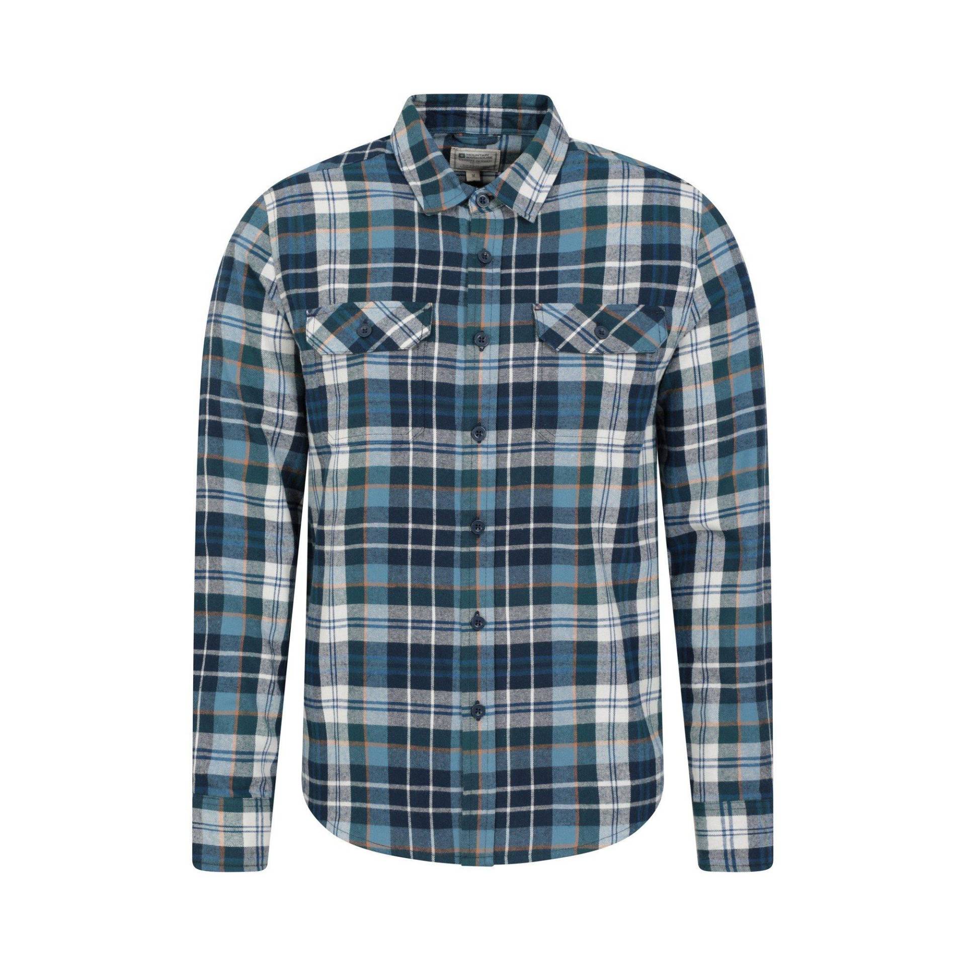 Trace Hemd Langärmlig Herren Hellblau 4XL von Mountain Warehouse