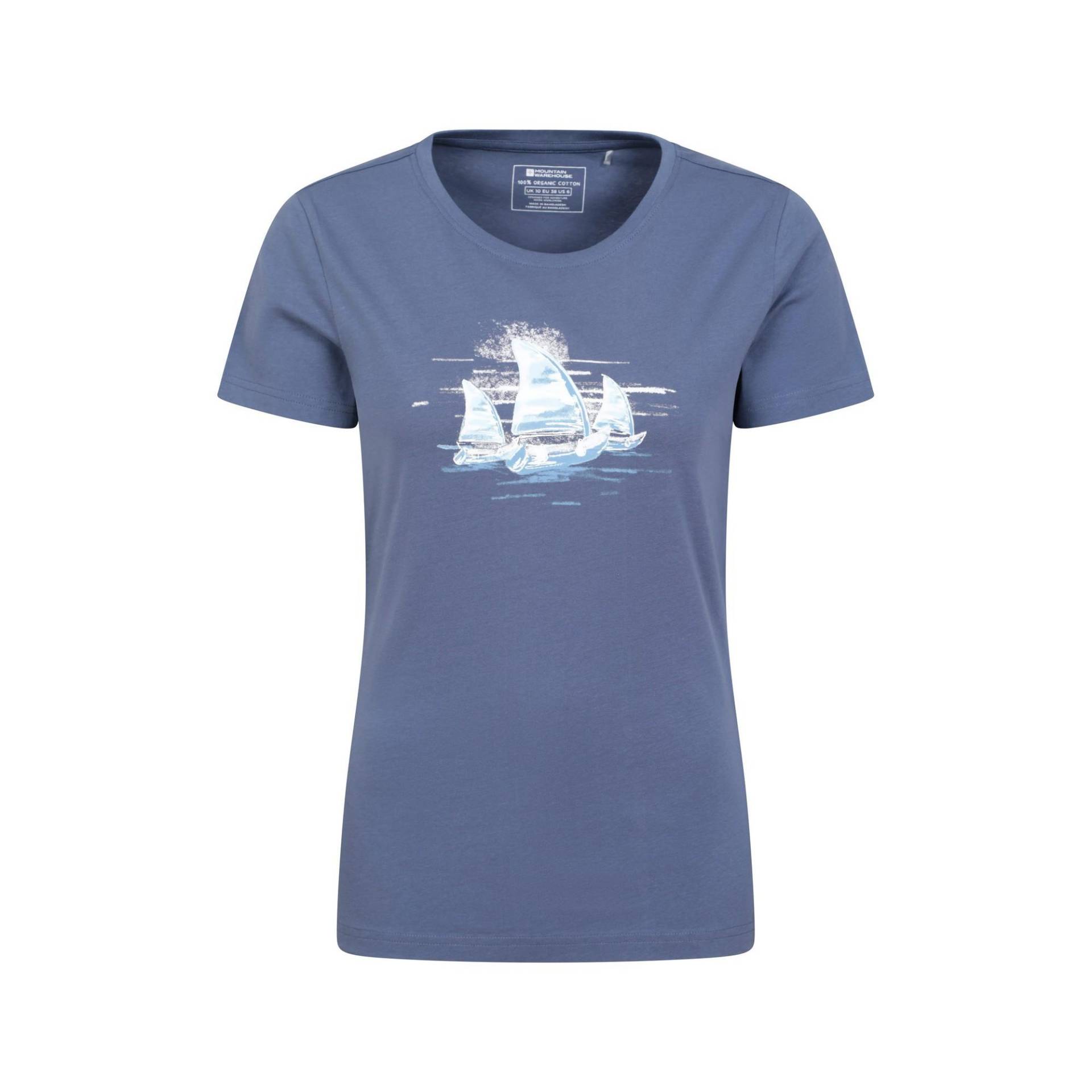 Tshirt Damen Blau 36 von Mountain Warehouse