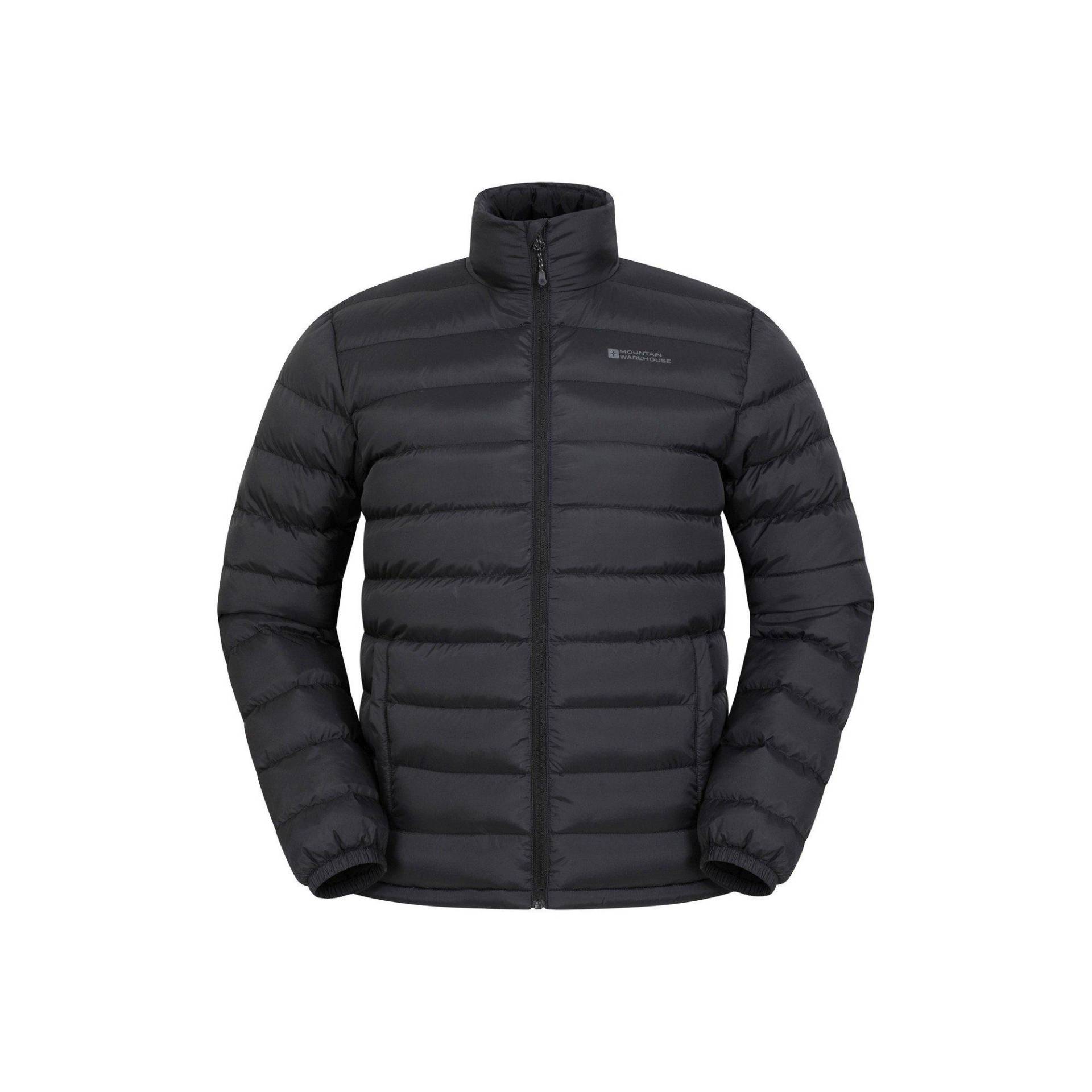 Vista Jacke Wattiert Herren Schwarz M von Mountain Warehouse