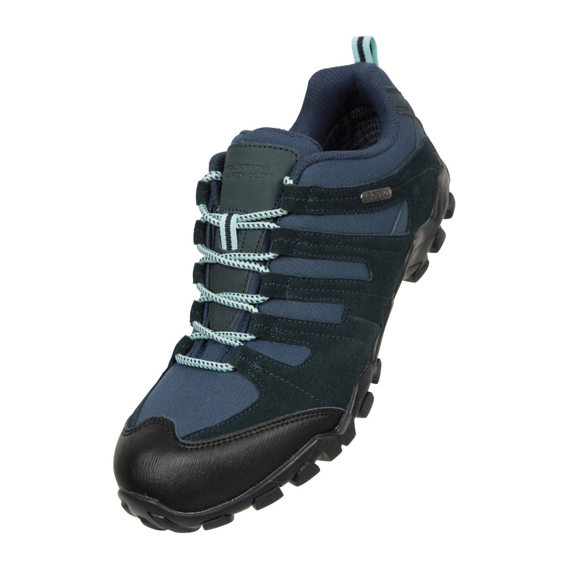 Wanderschuhe Belfour, Wildleder Damen Marine 43 von Mountain Warehouse