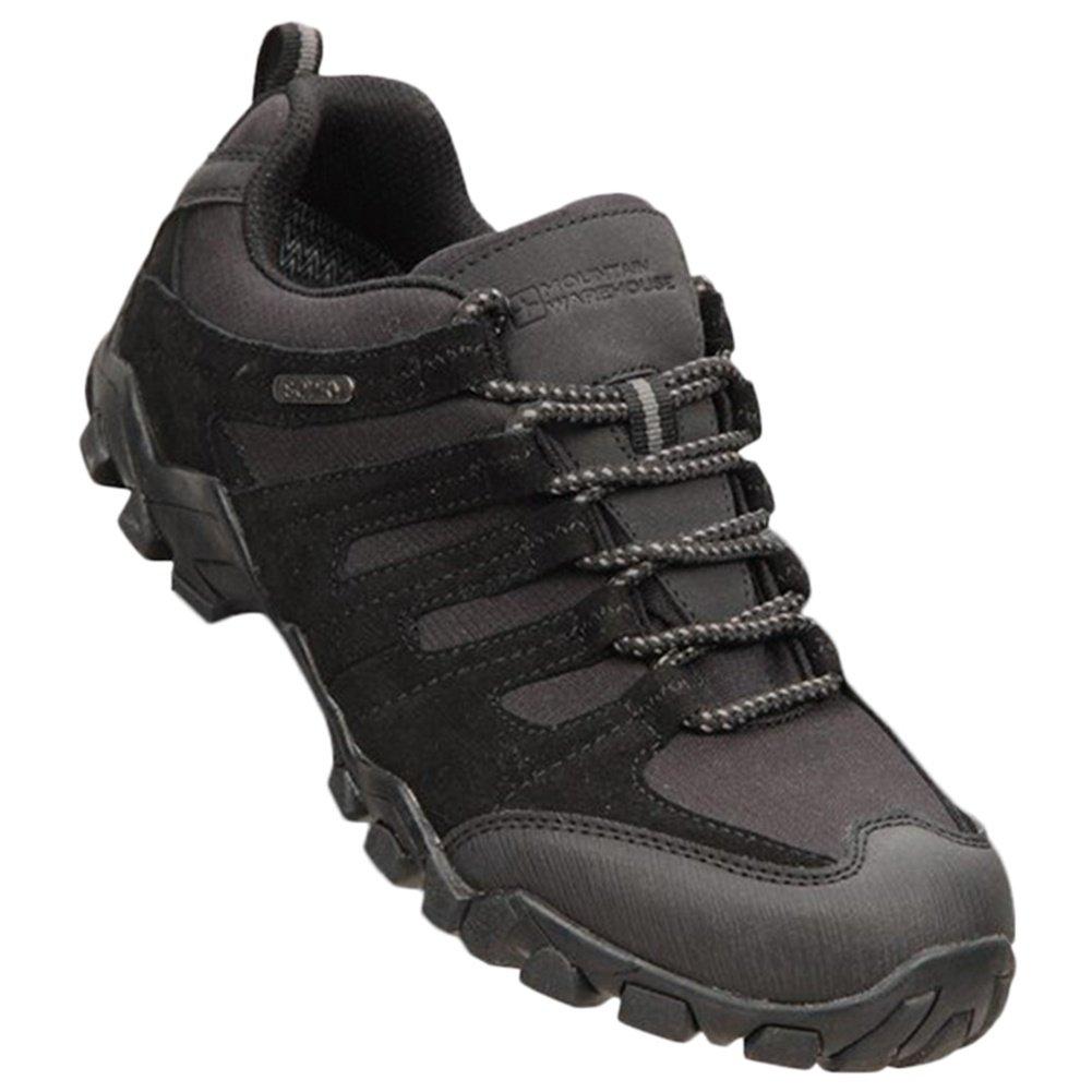 Wanderschuhe Belfour, Wildleder Damen Schwarz 37 von Mountain Warehouse