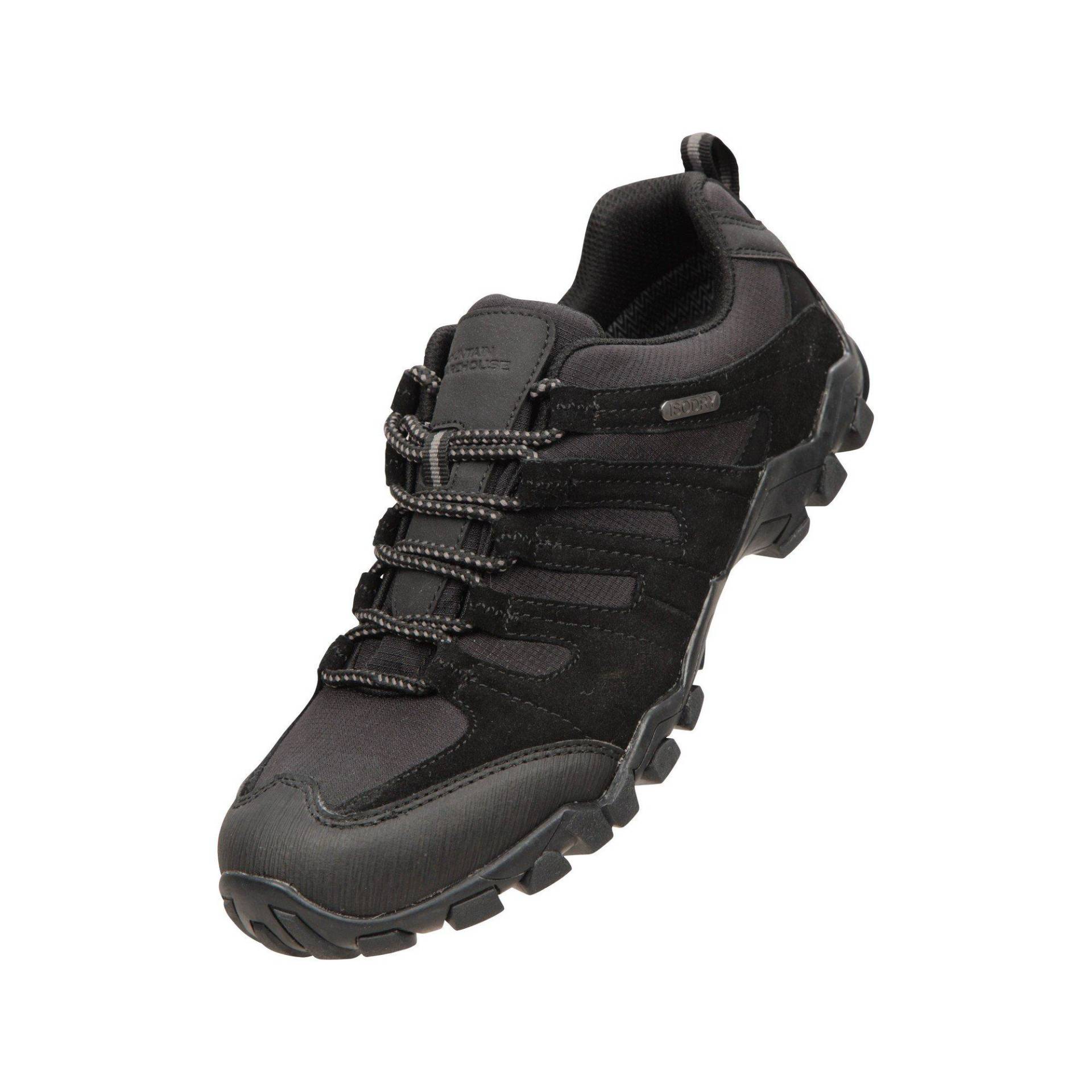 Wanderschuhe Belfour, Wildleder Damen Schwarz 42 von Mountain Warehouse