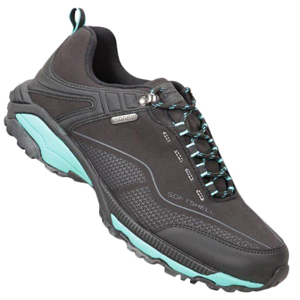 Wanderschuhe Collie, Wasserfest Damen Schwarz 42 von Mountain Warehouse