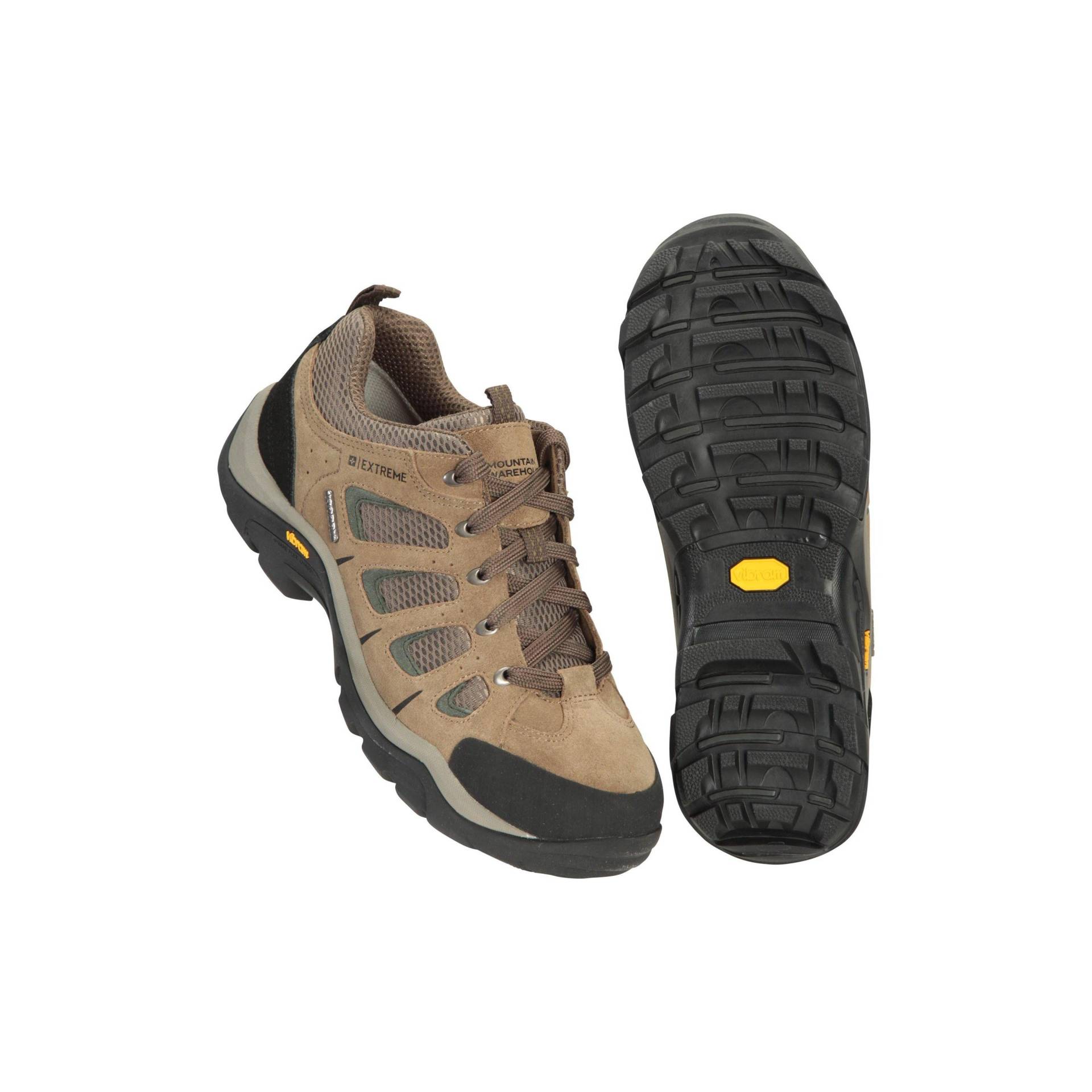 Wanderschuhe Field Extreme, Wildleder Herren Braun 45.5 von Mountain Warehouse